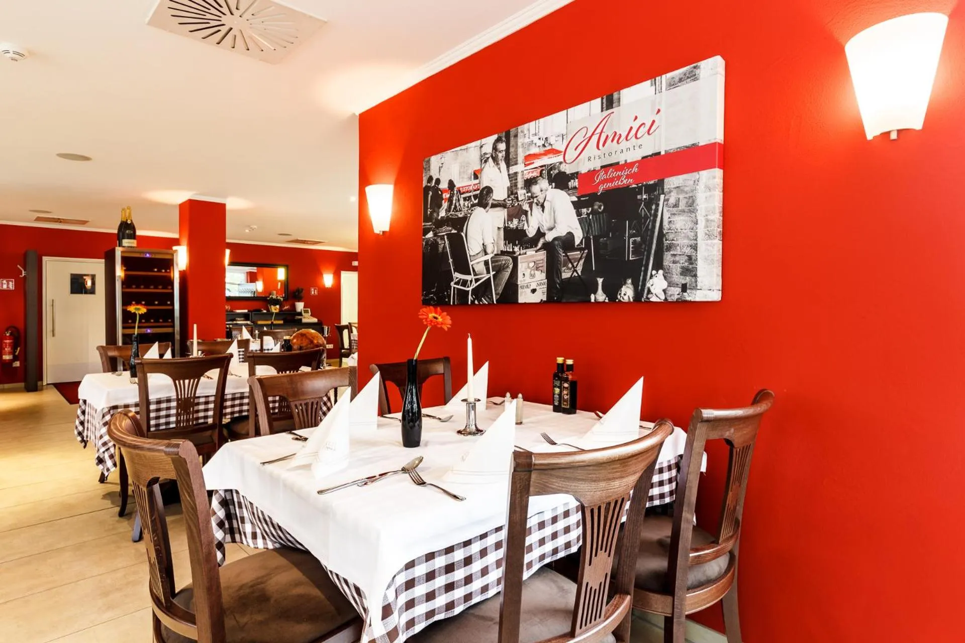 Restaurant/places to eat in AKZENT Hotel Frankenberg