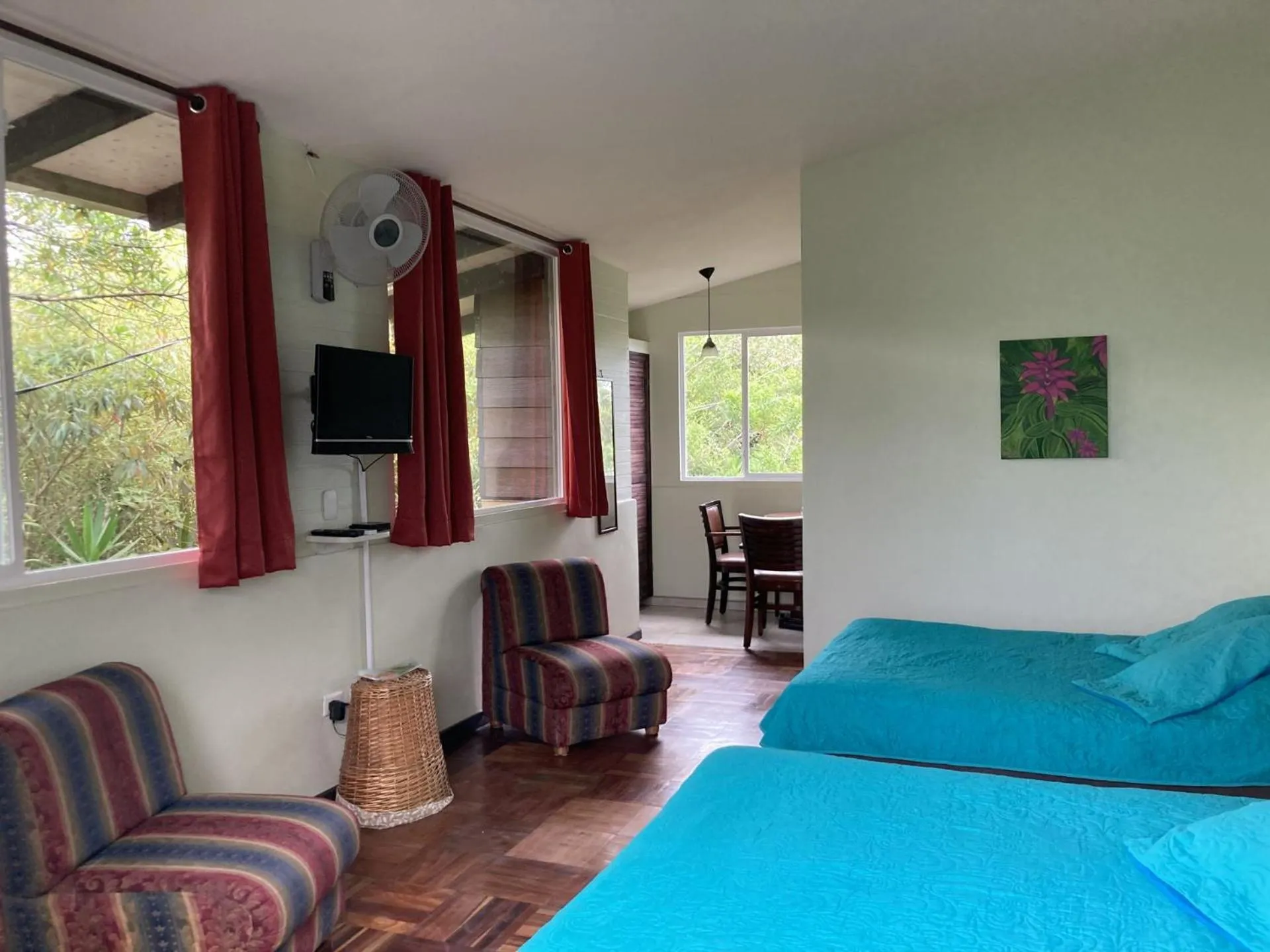 Living room, Bed in Rinconcito Verde