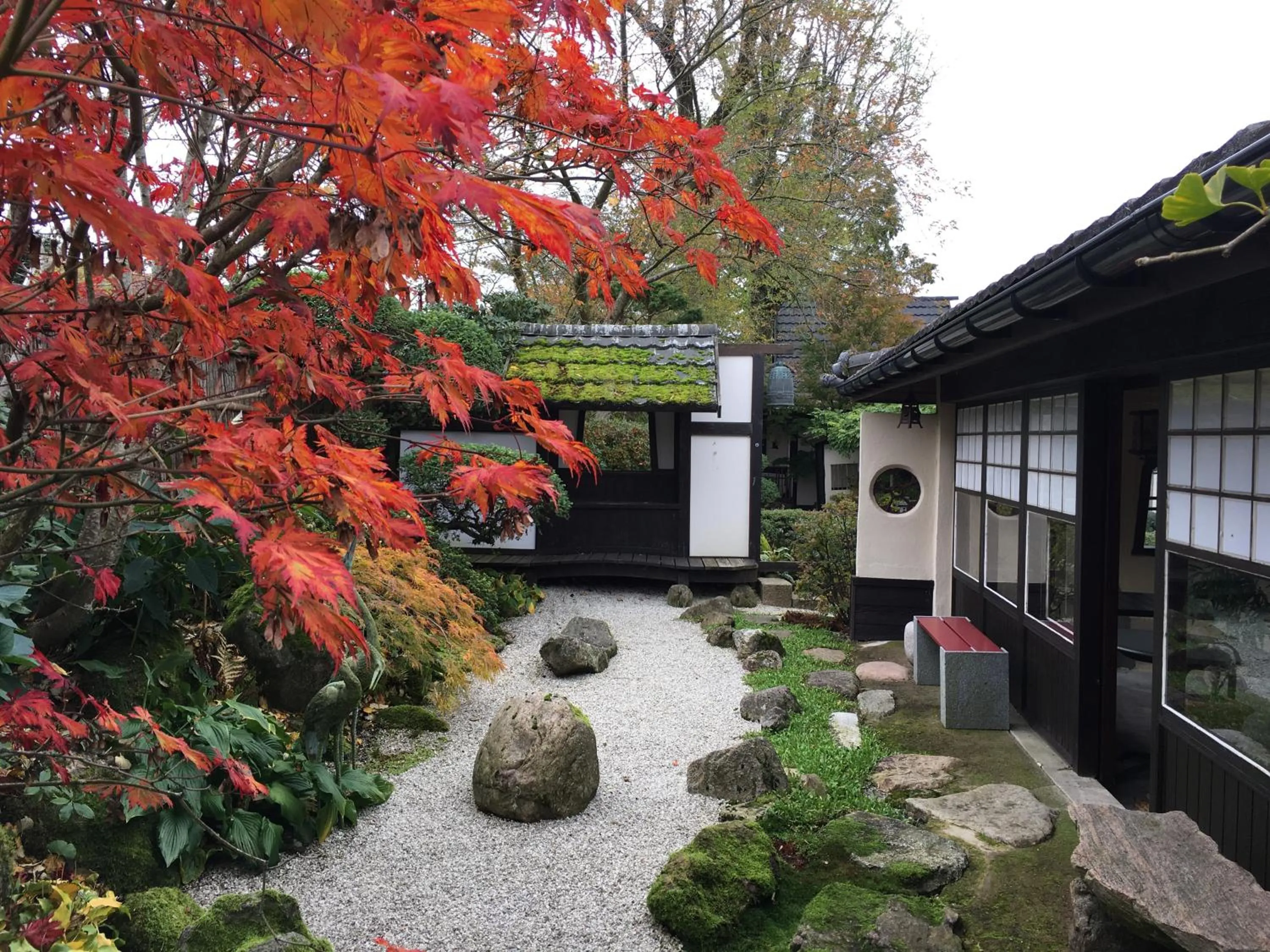 Garden in Den Japanske Have B & B