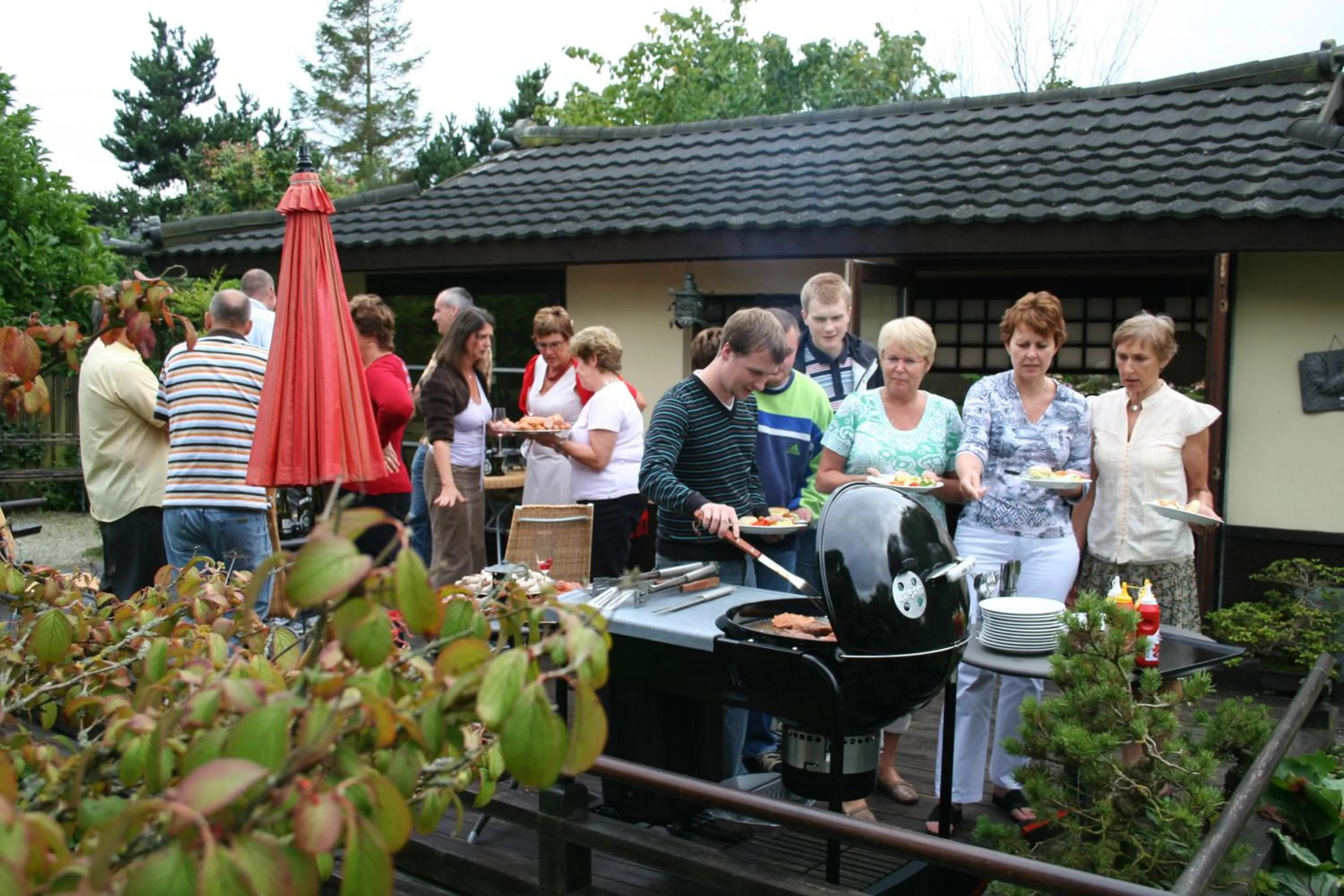BBQ facilities in Den Japanske Have B & B