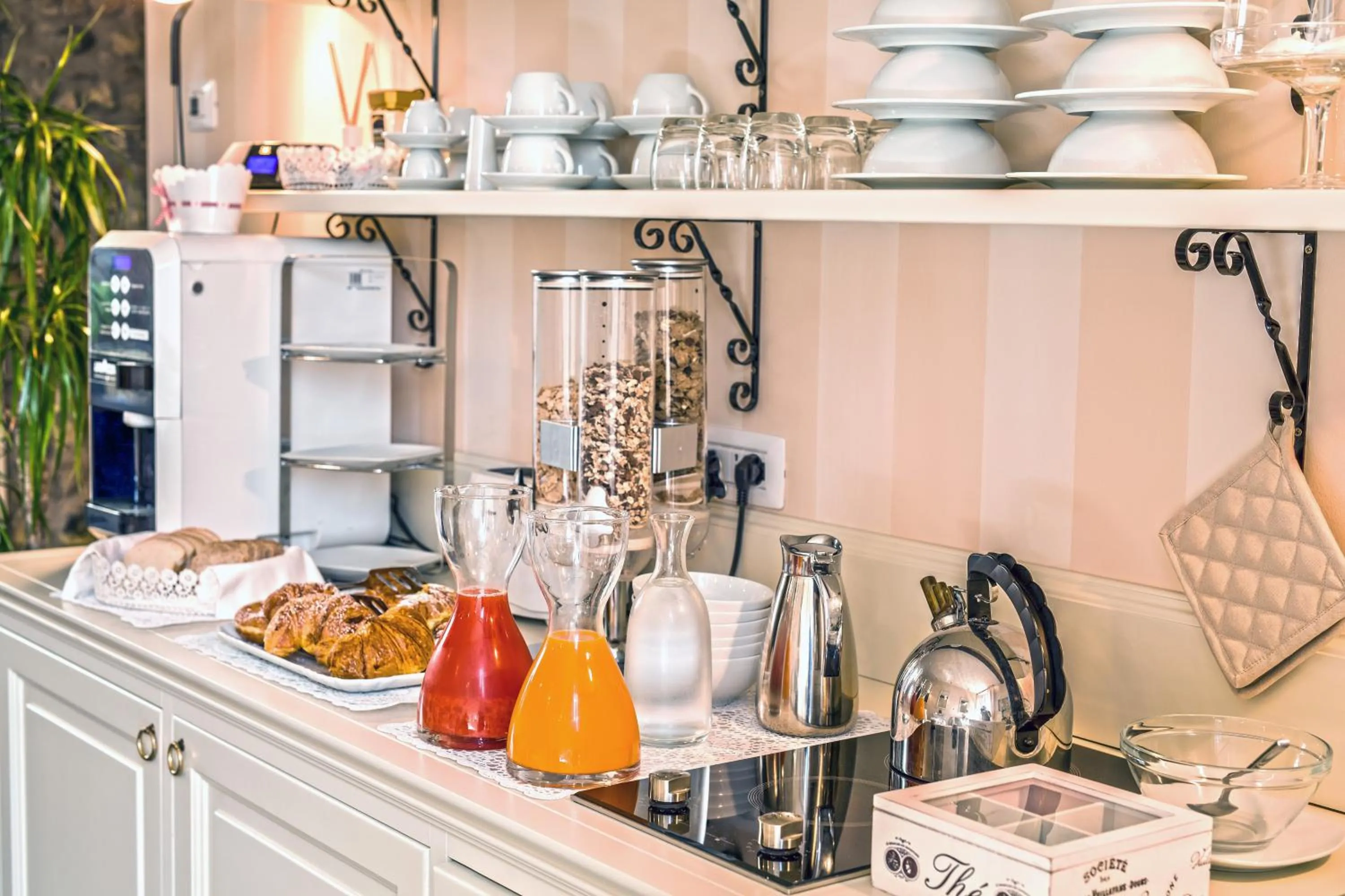 Food and drinks in B&B Verona Centro