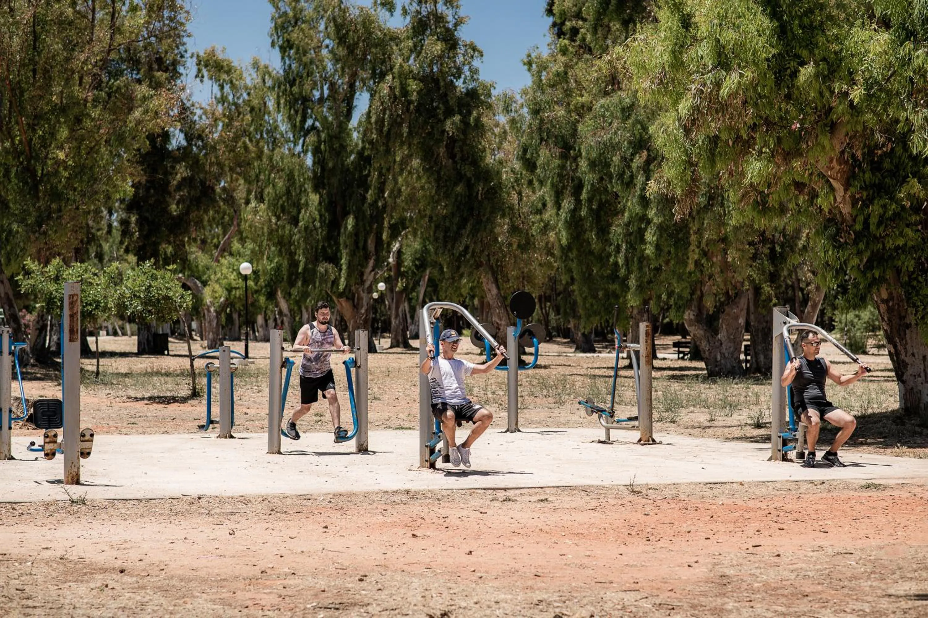 Fitness centre/facilities in Mossa Well Being Hotel - Heated pool and Wellness Spa