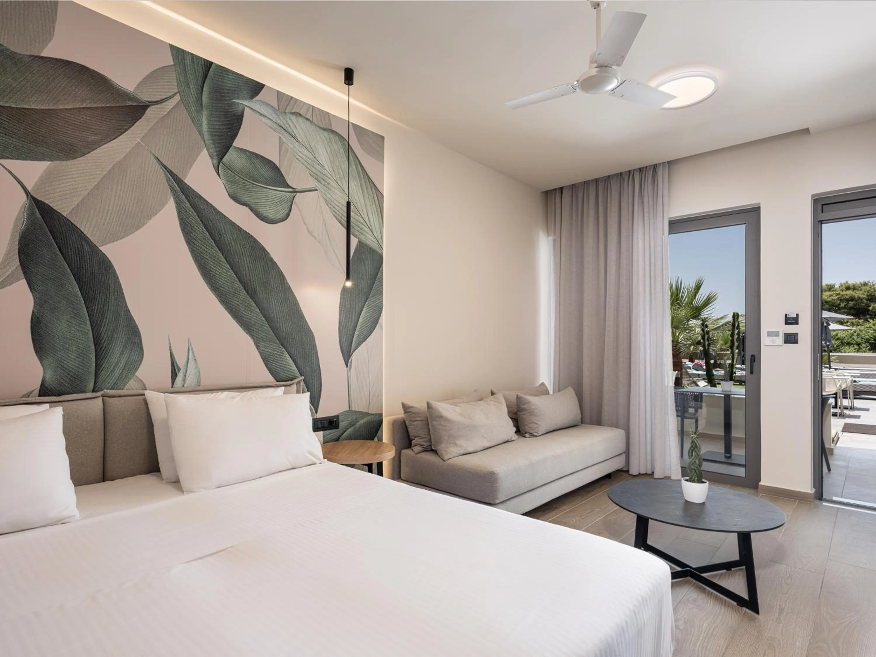 Bed in Mossa Well Being Hotel - Heated pool and Wellness Spa