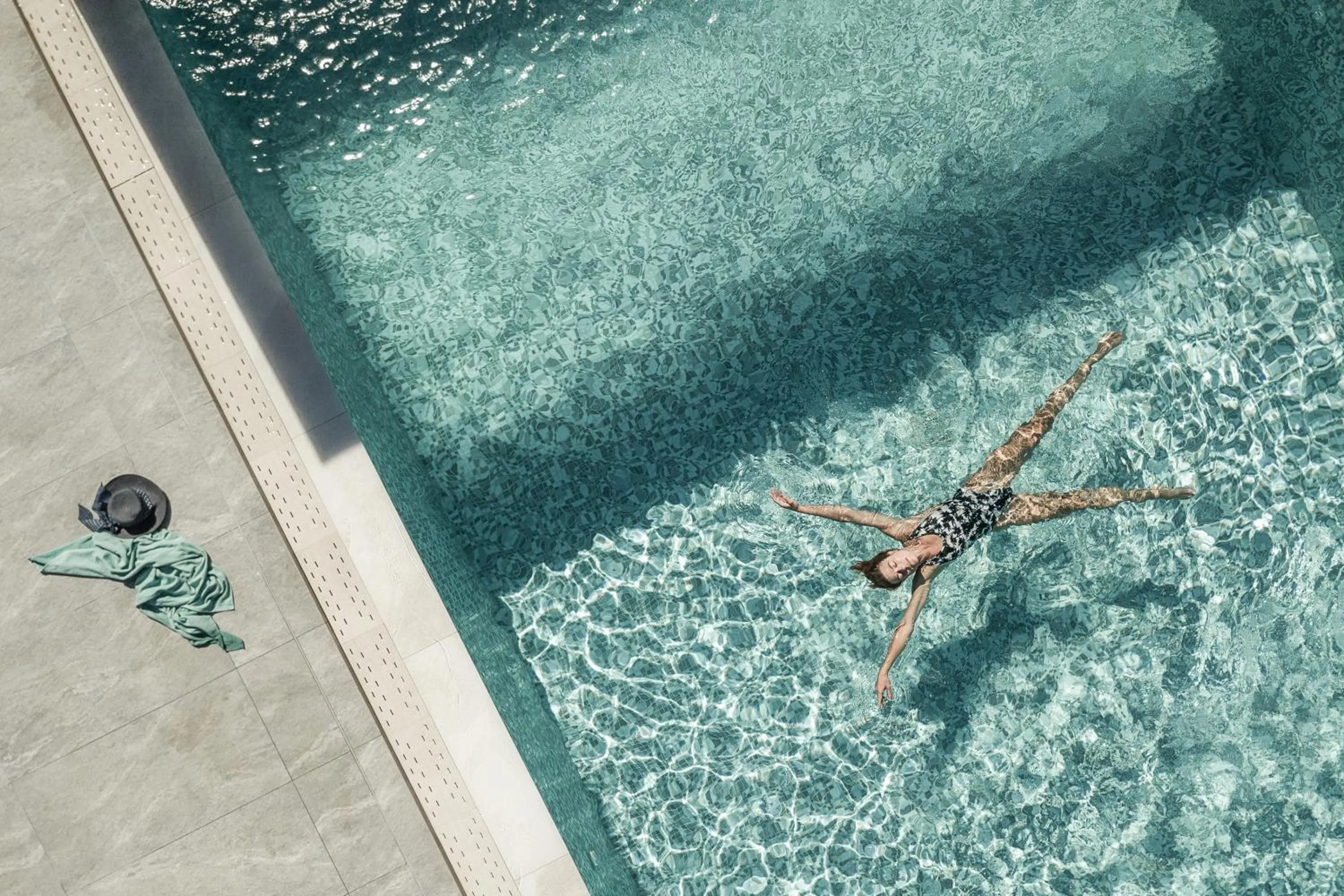 Swimming pool in Mossa Well Being Hotel - Heated pool and Wellness Spa