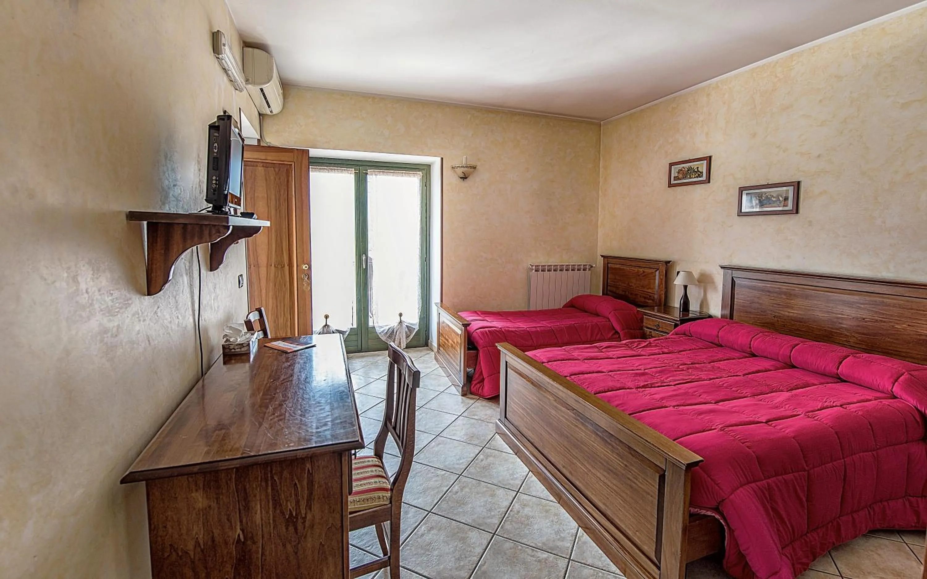 Bed in Hotel Casa Didé