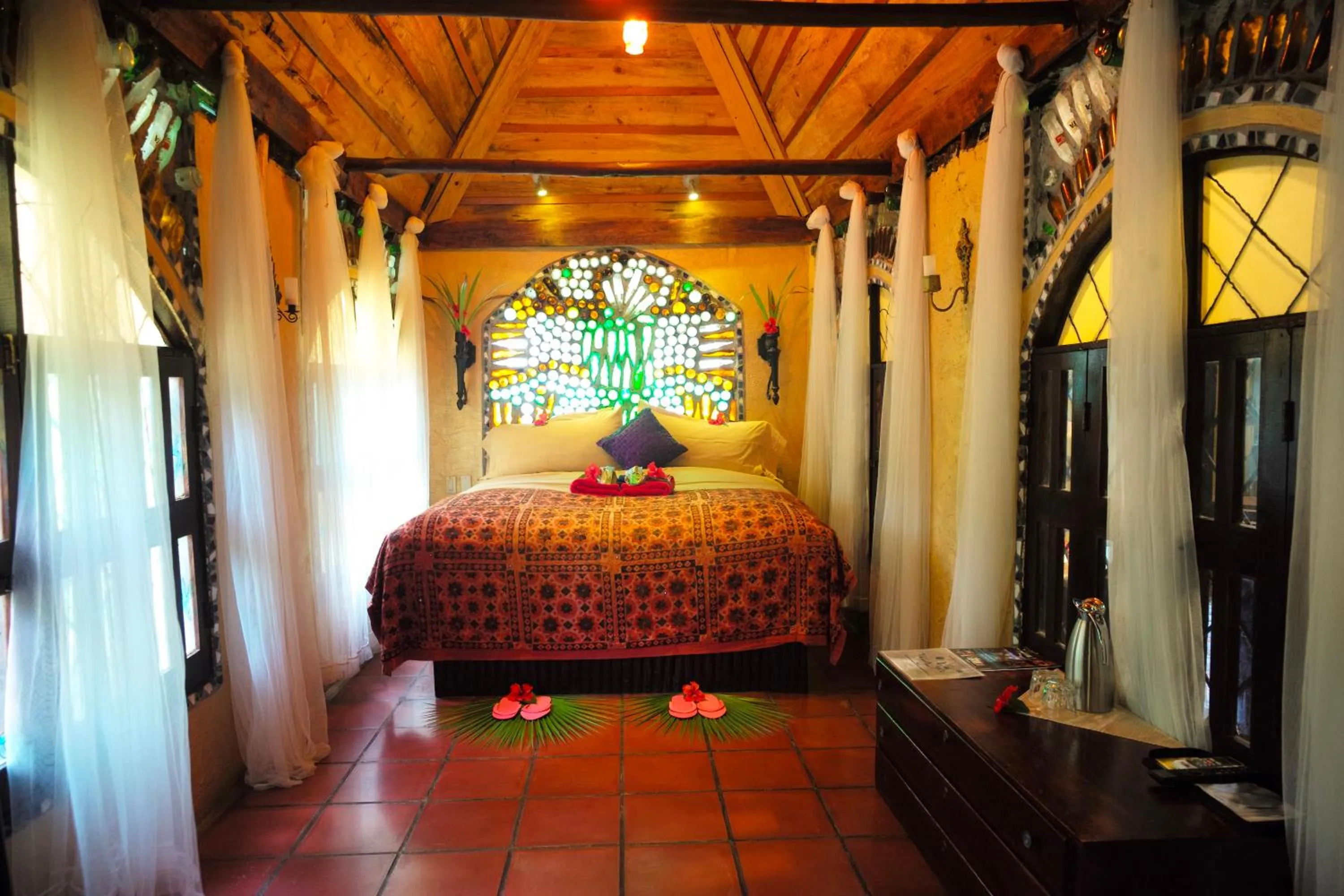 Decorative detail, Bed in ABEZZA Resort And Adventure Spa
