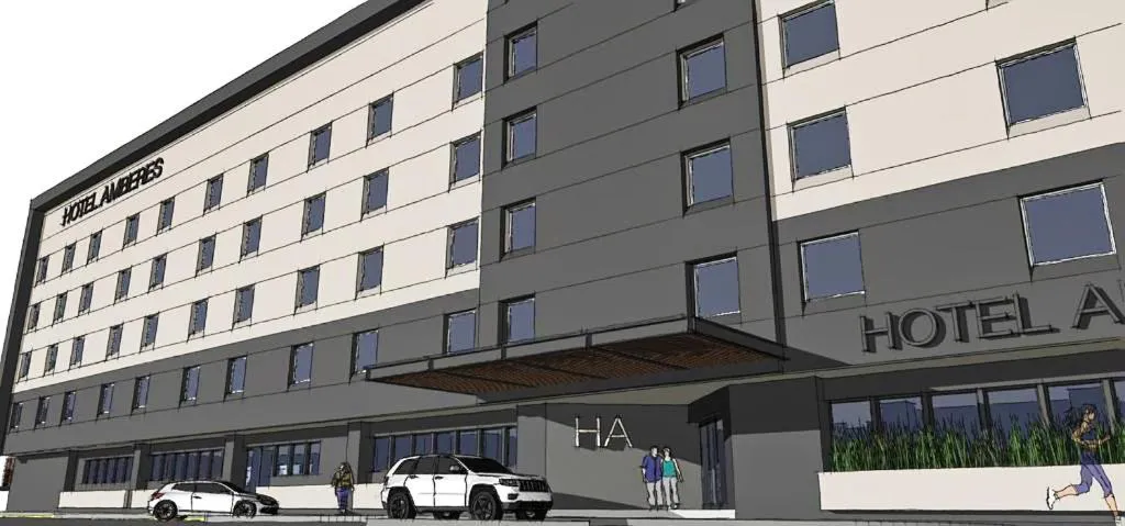 Facade/entrance in Hotel Amberes