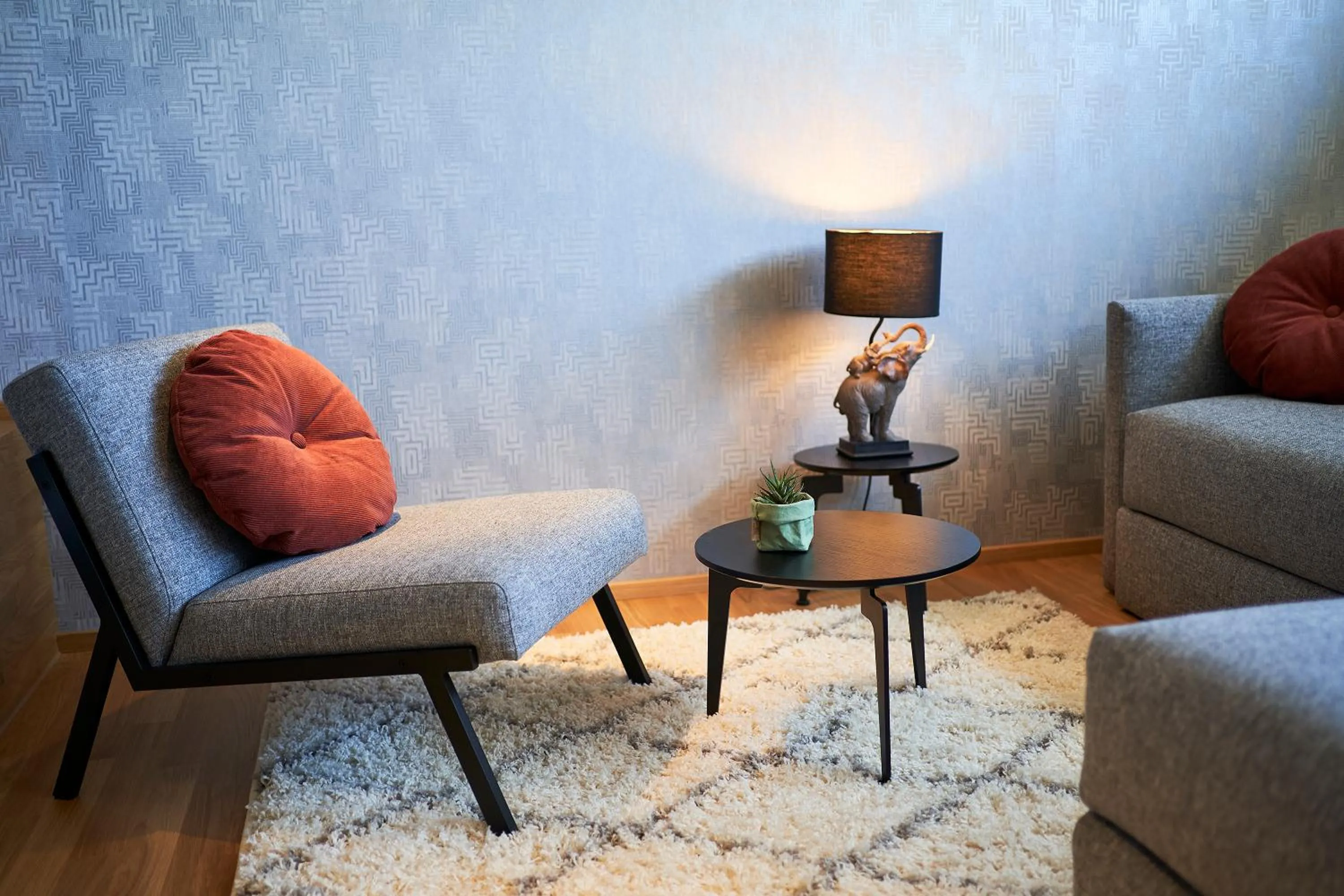 Living room in Hotel City Krone