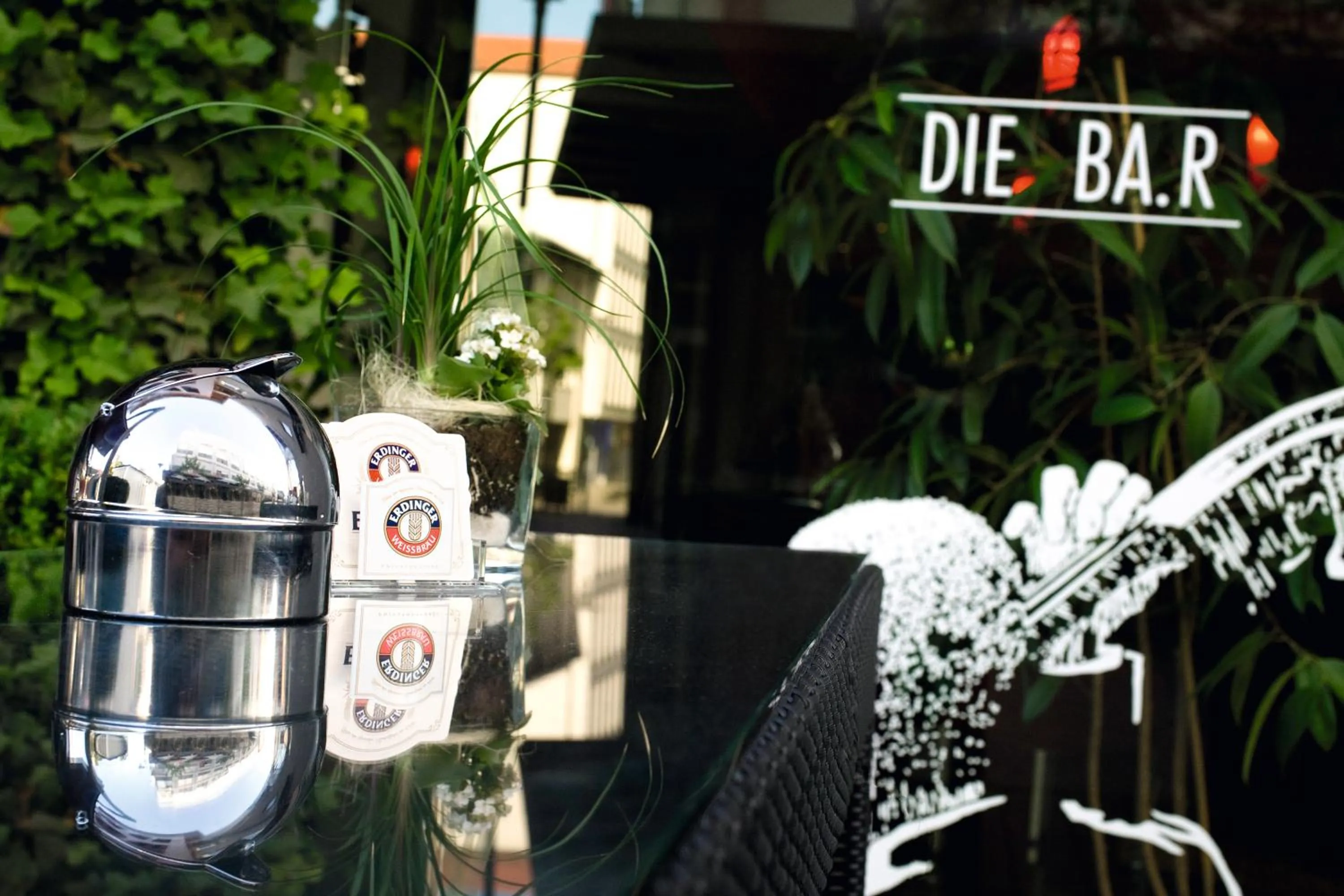 Garden in Hotel City Krone