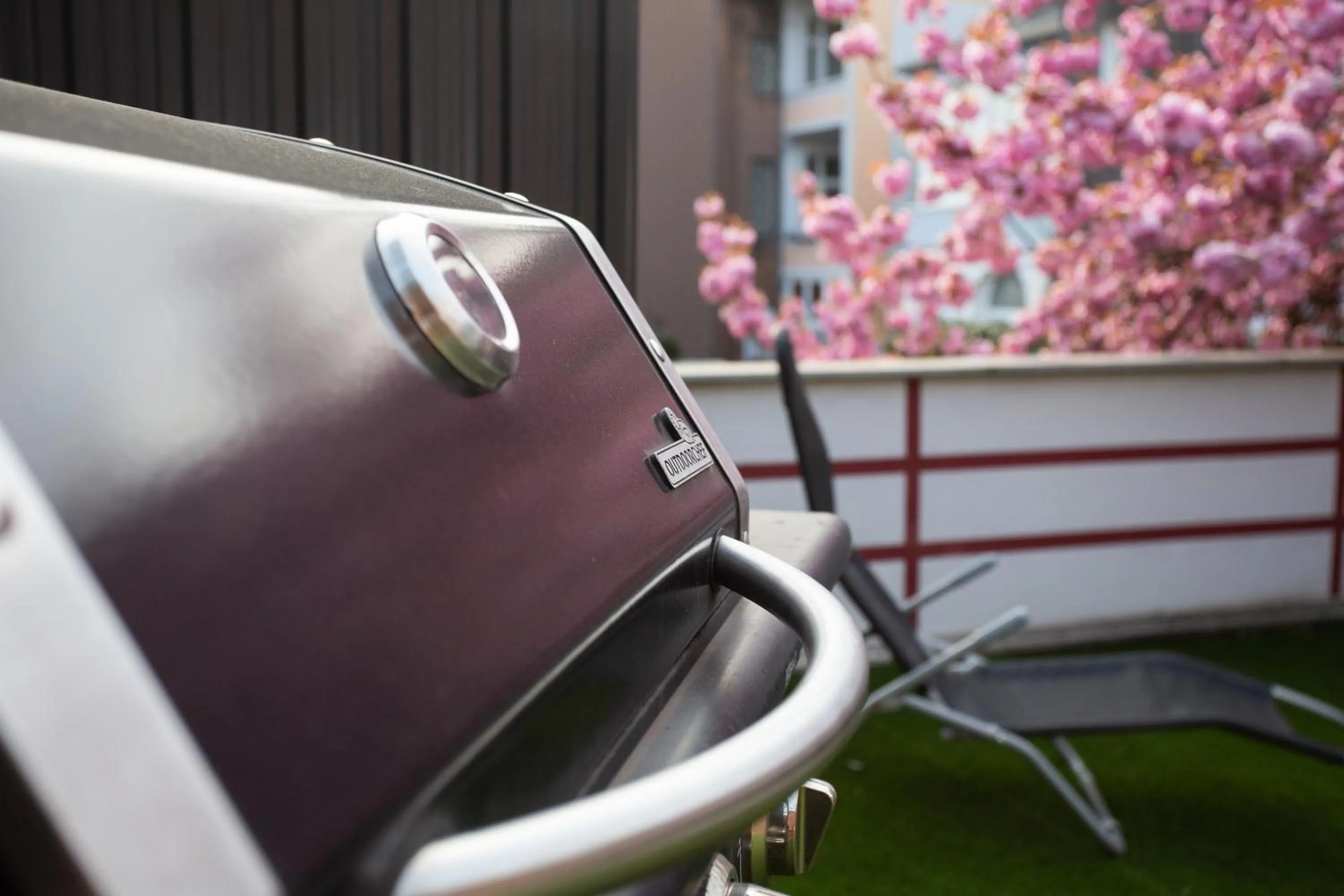 BBQ facilities in Hotel Am Sportpark