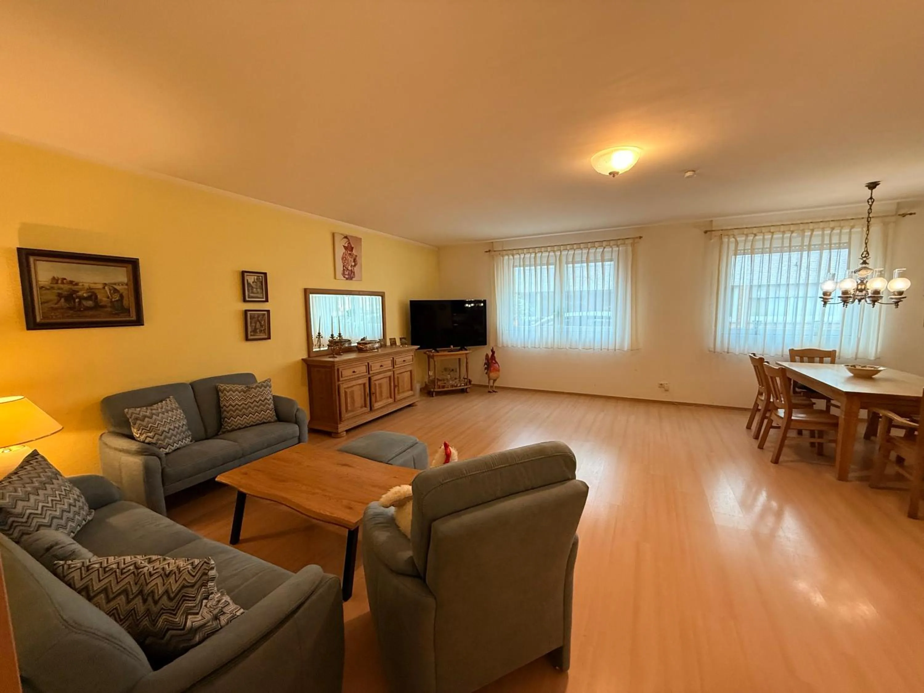 Living room in Hotel Am Sportpark