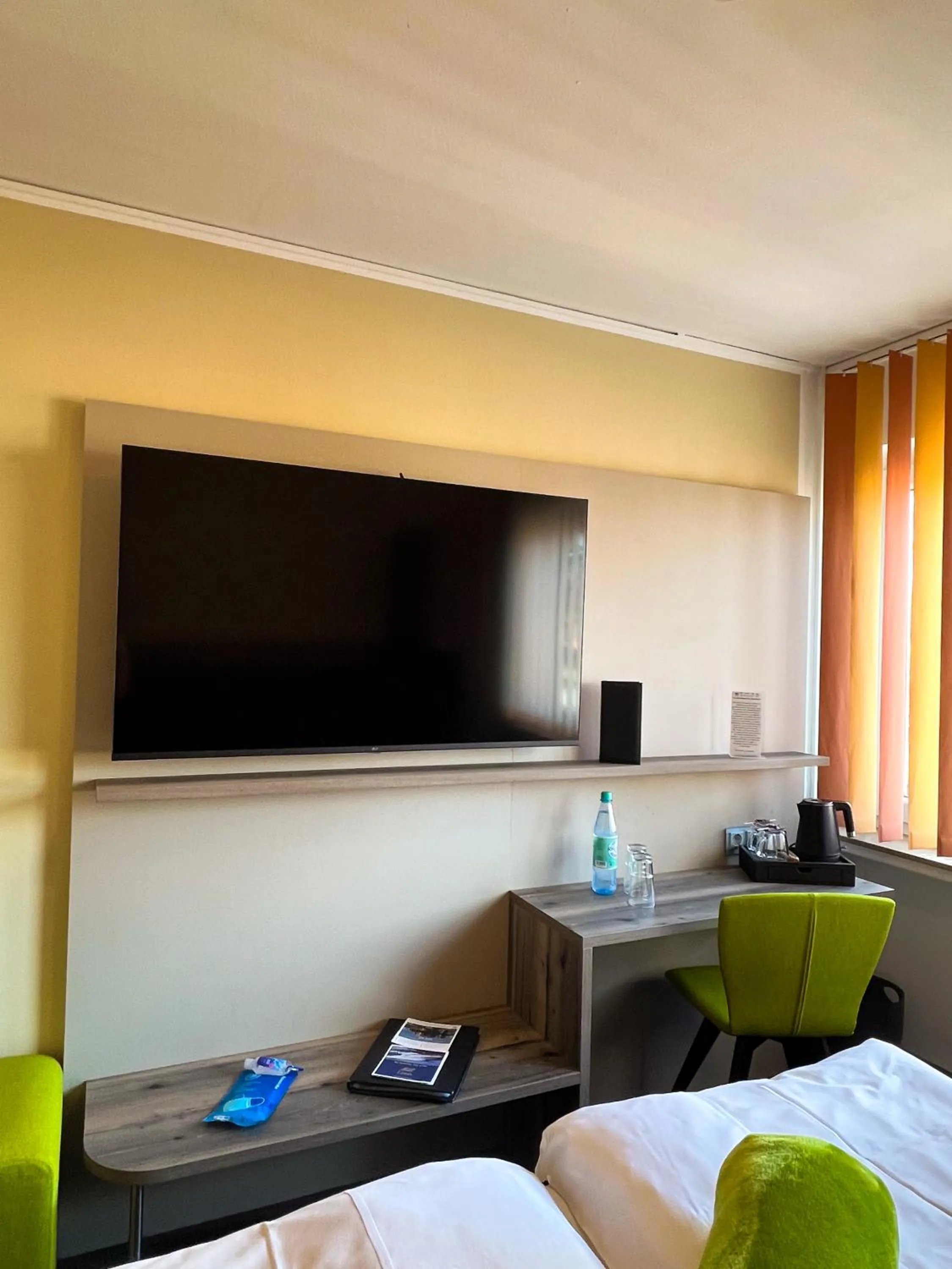 Photo of the whole room, Bed in Hotel Am Sportpark