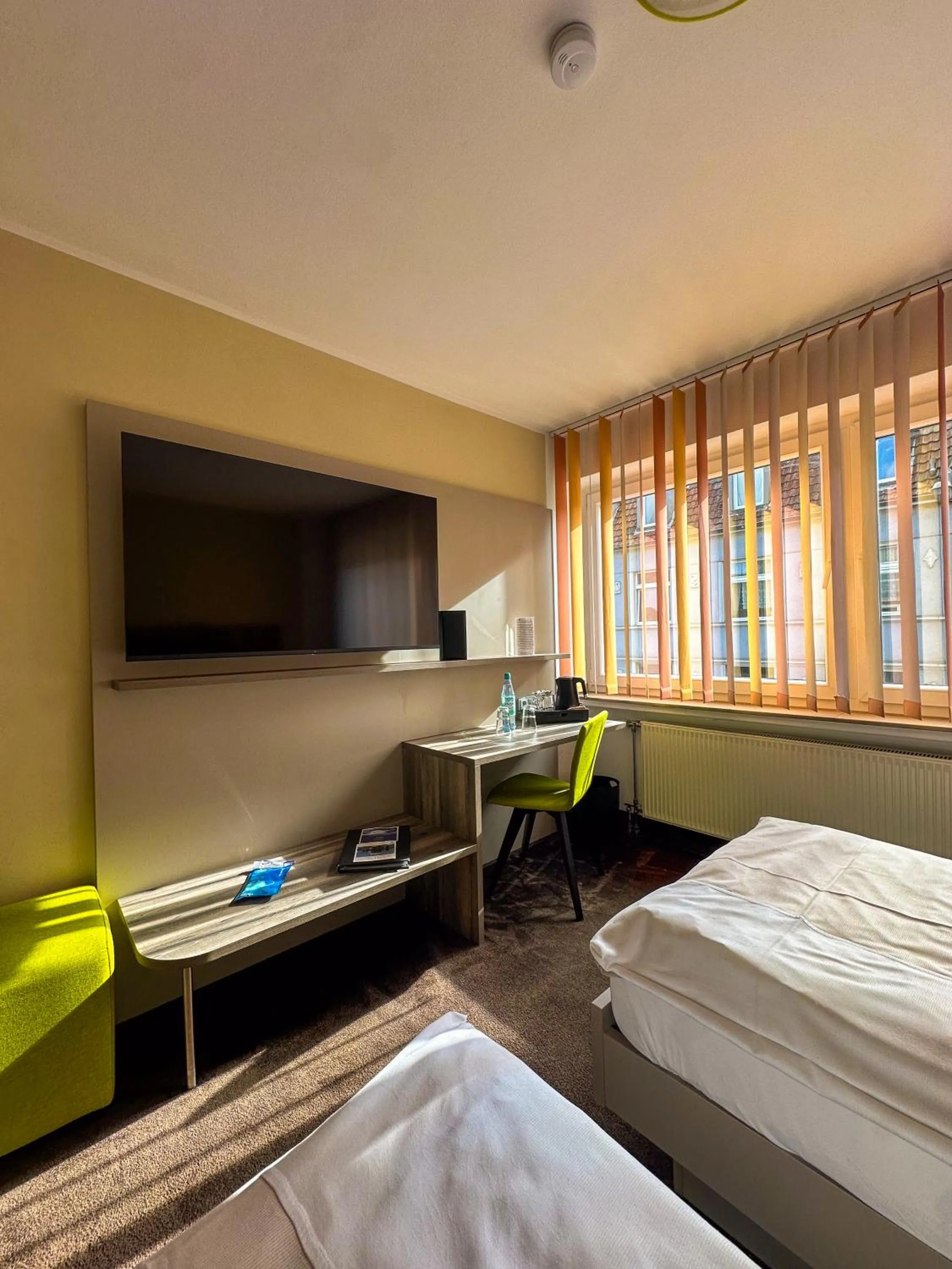 Photo of the whole room, Bed in Hotel Am Sportpark