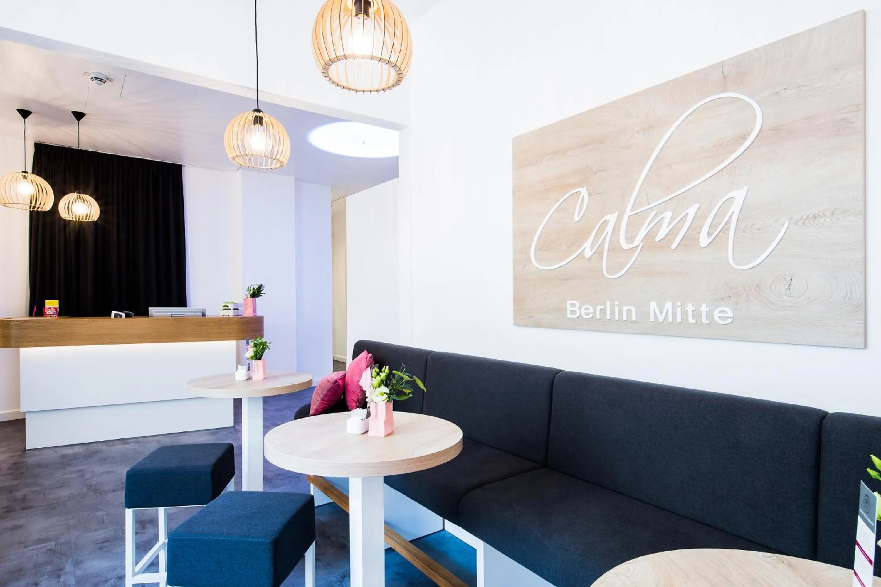 Lobby or reception in CALMA Berlin Mitte