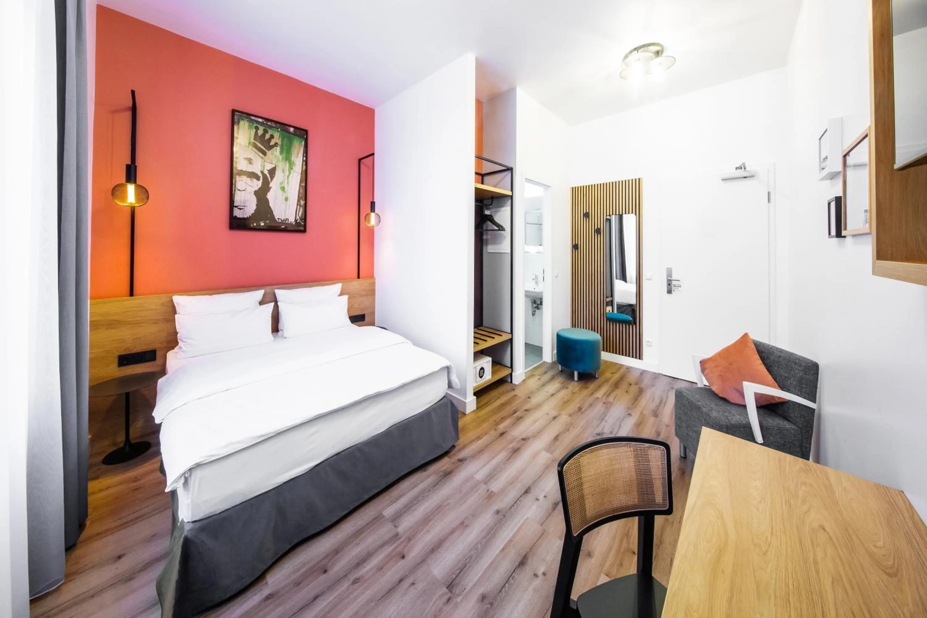 Bed in CALMA Berlin Mitte