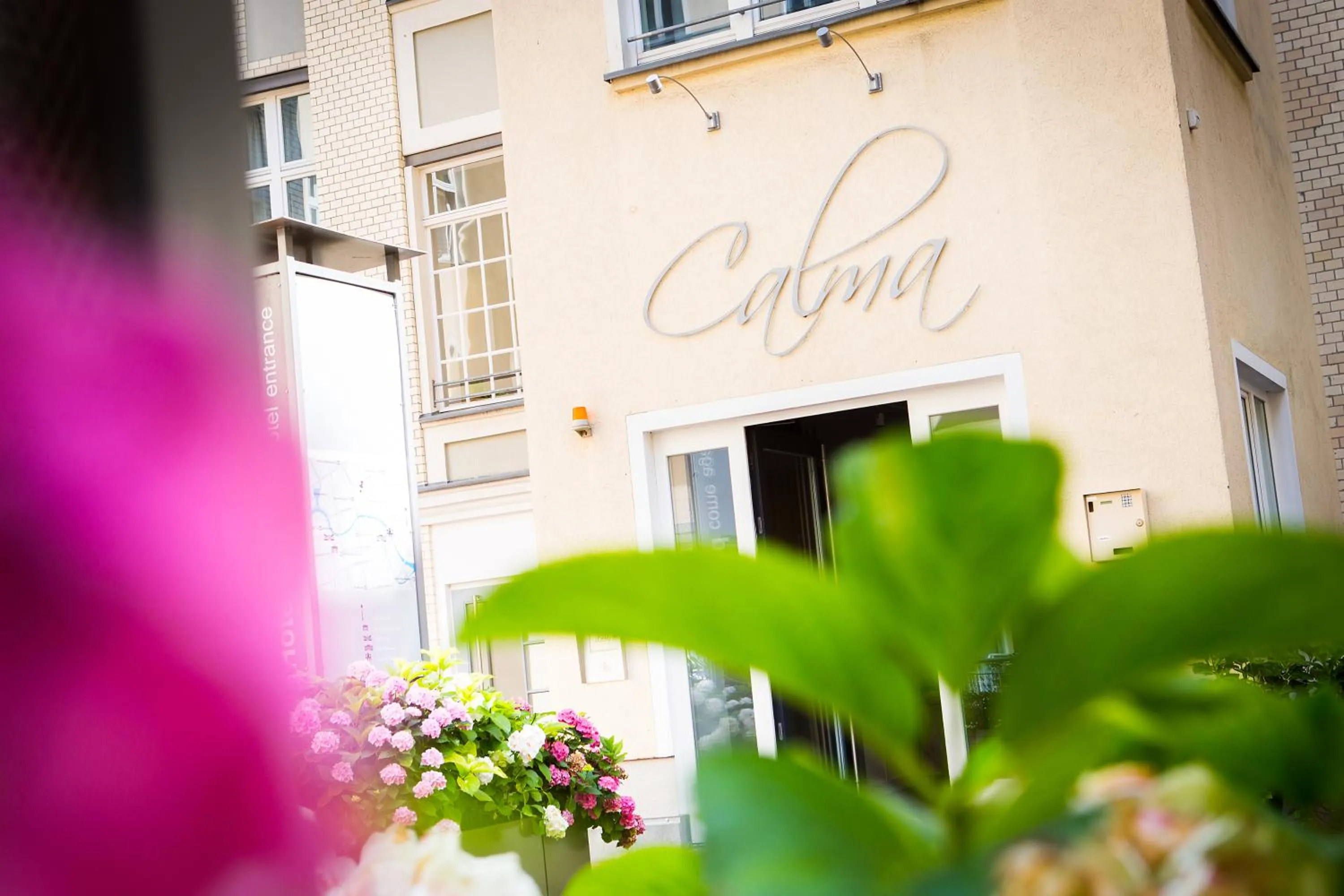 Facade/entrance in CALMA Berlin Mitte