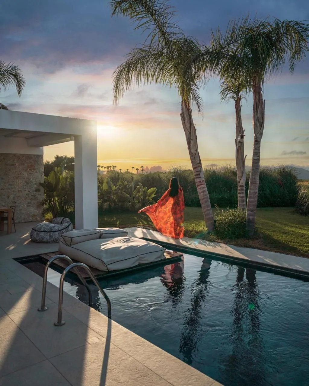 Patio in TAF Villas - Beach Resort & Tesla