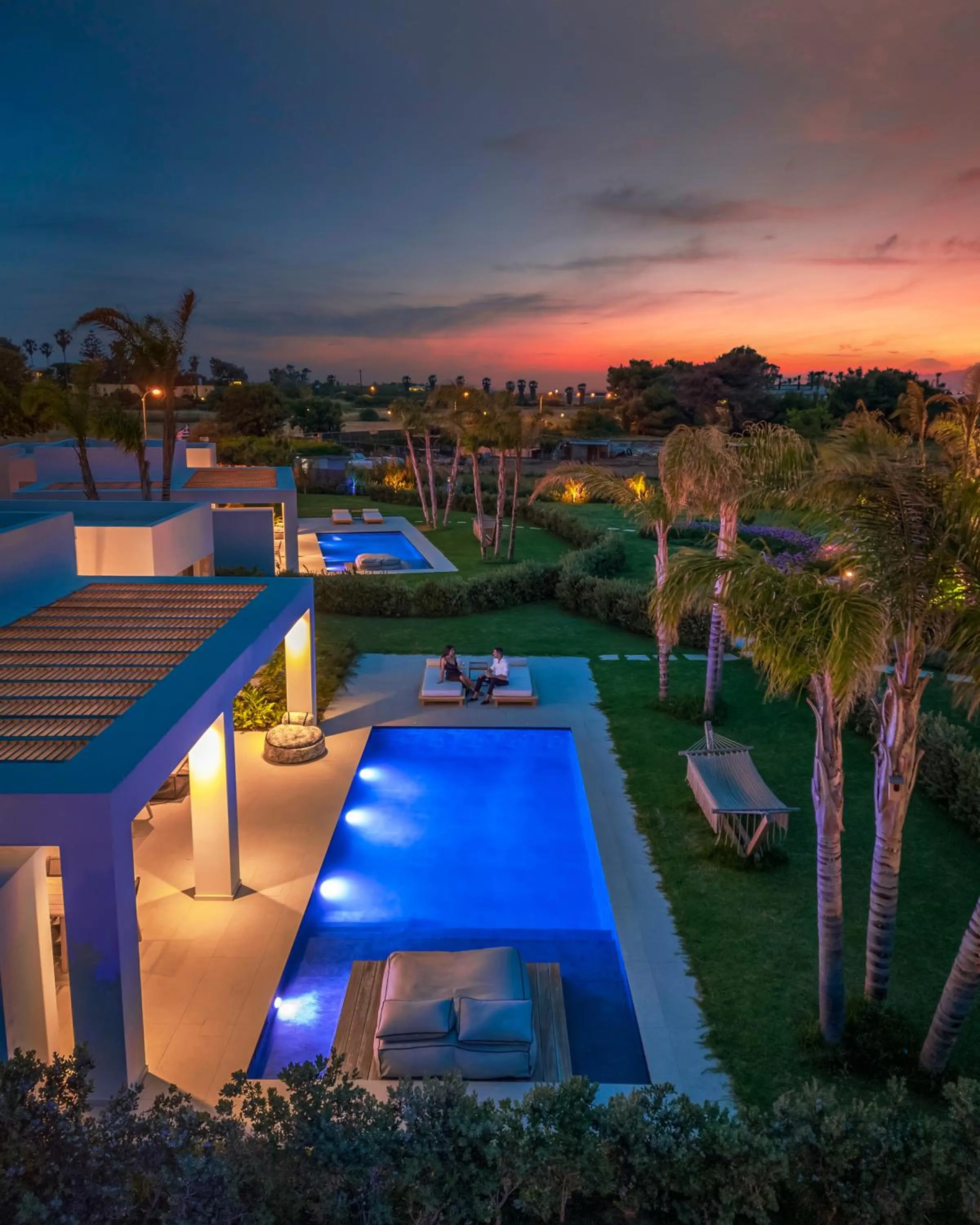 Patio in TAF Villas - Beach Resort & Tesla