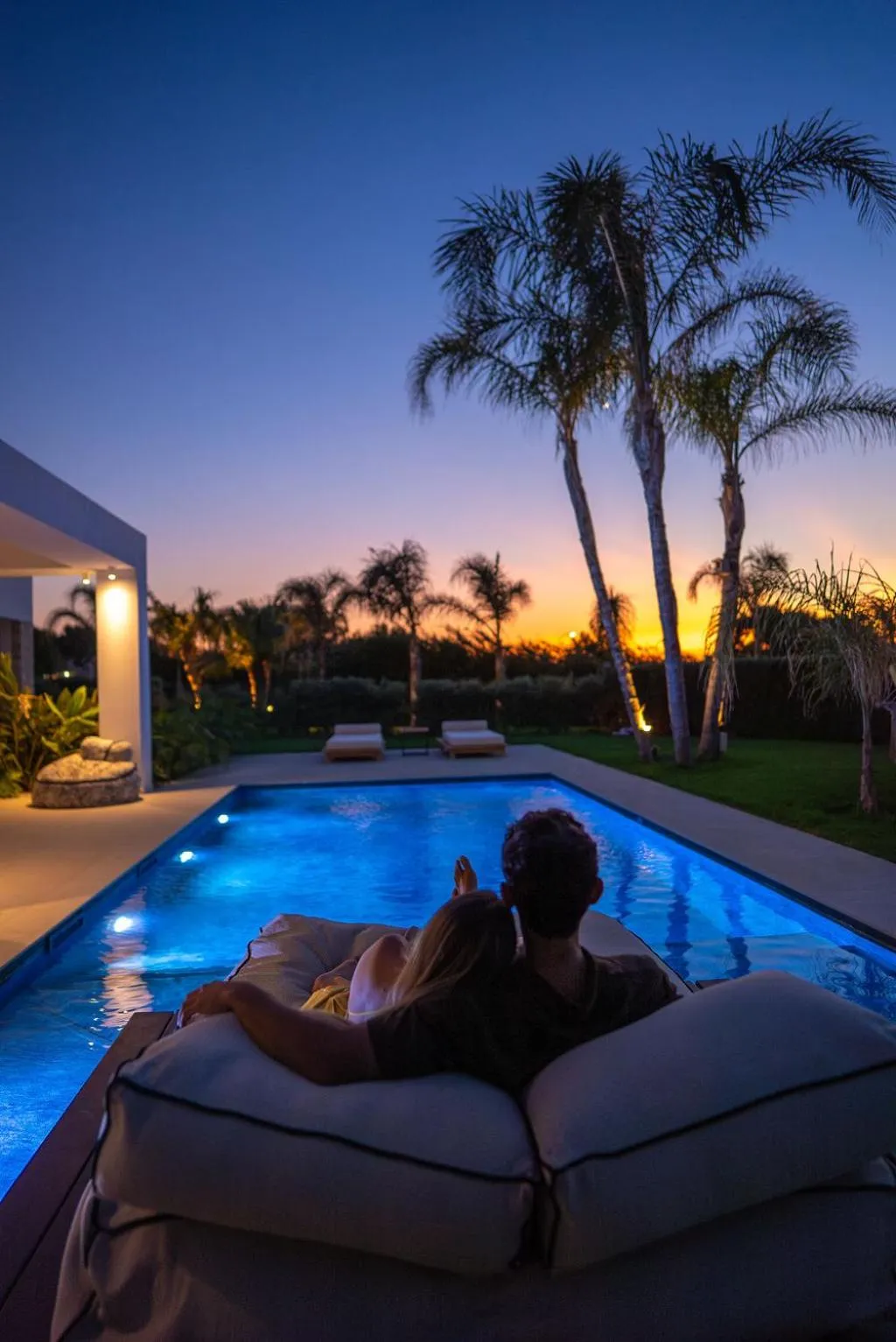 Swimming pool in TAF Villas - Beach Resort & Tesla