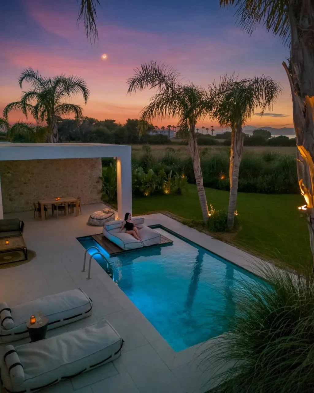 Patio in TAF Villas - Beach Resort & Tesla