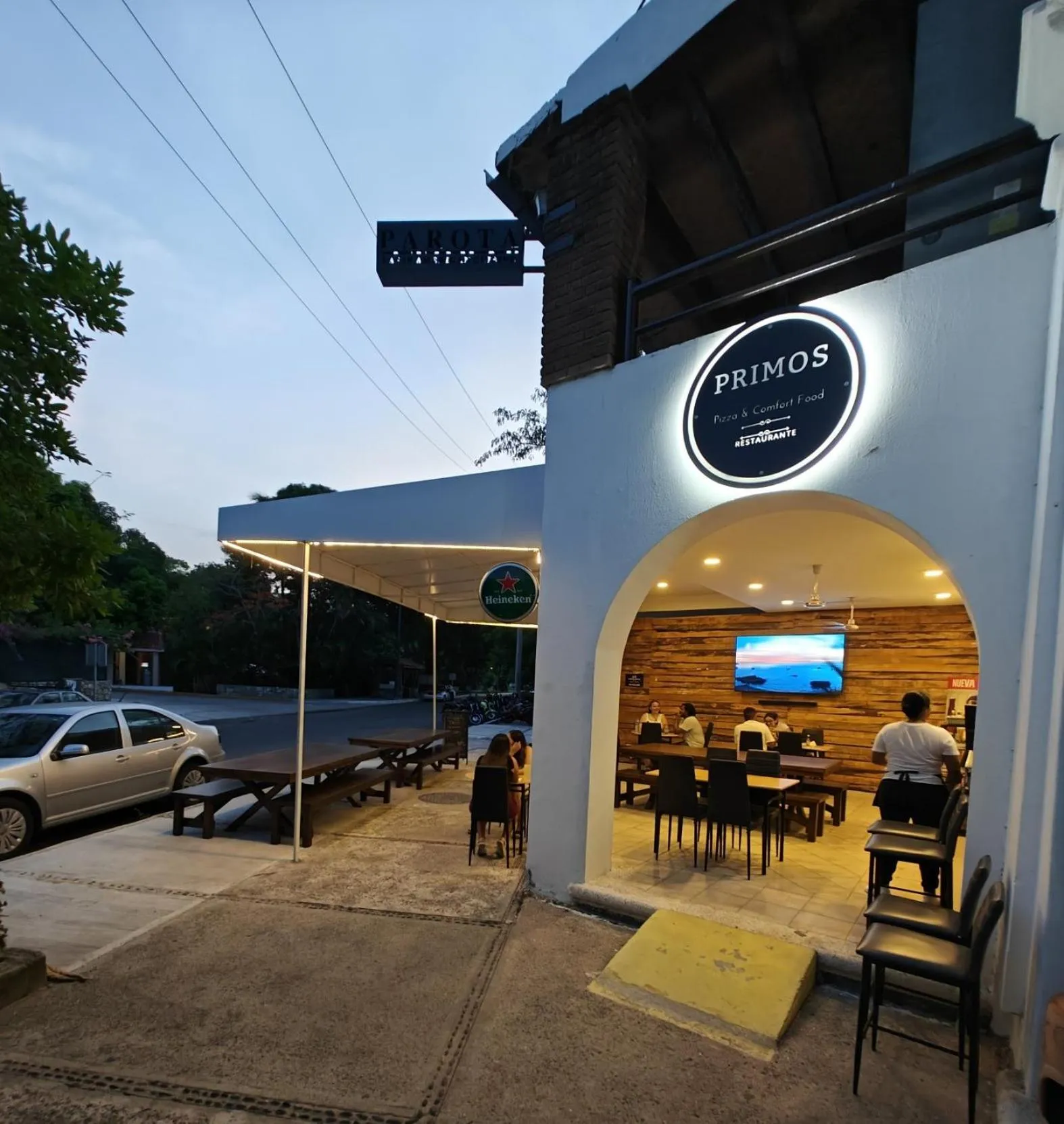 Restaurant/places to eat in Hotel Plaza Huatulco Bungalows