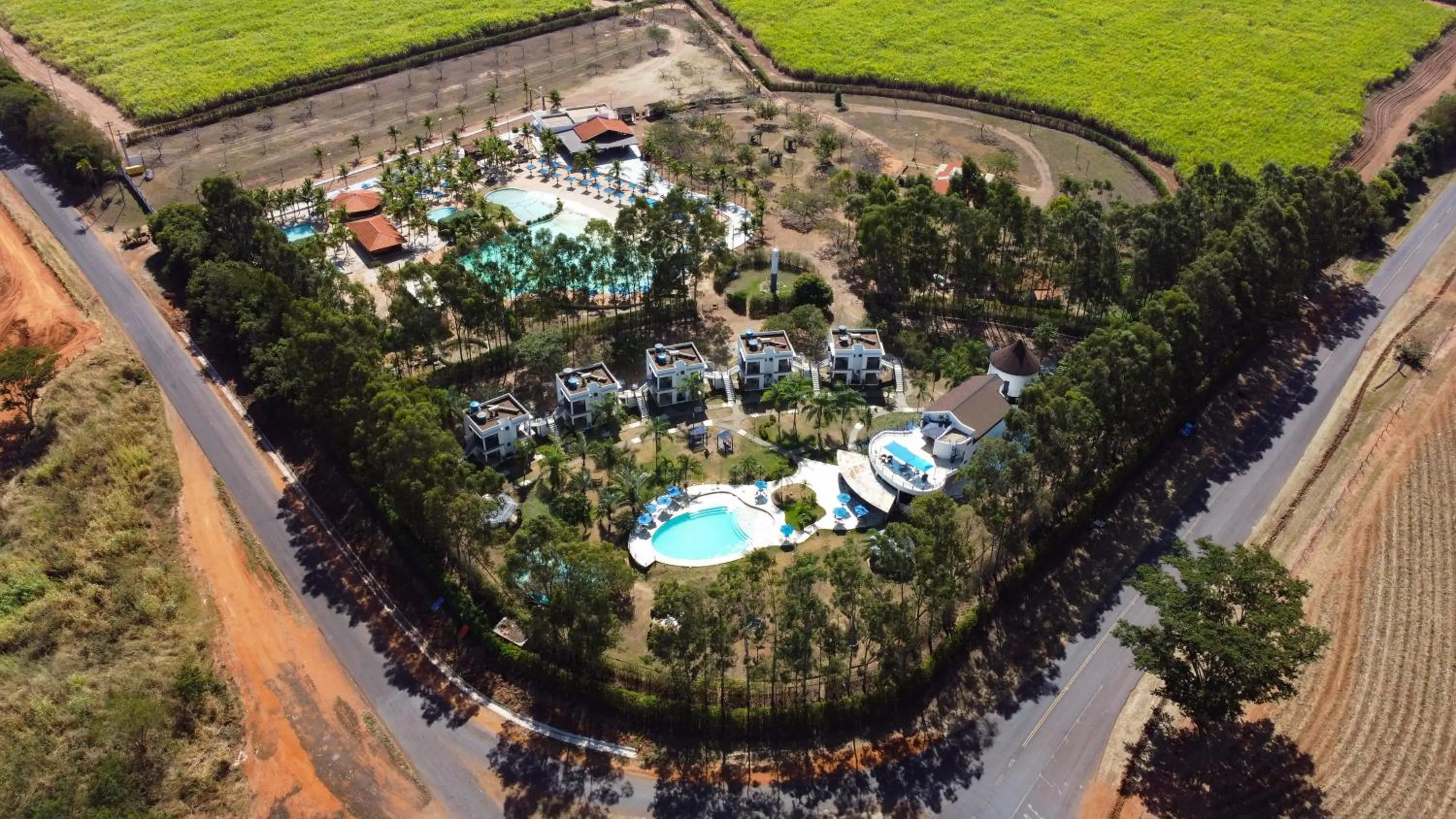 Bird's eye view in Mirante Praia Hotel