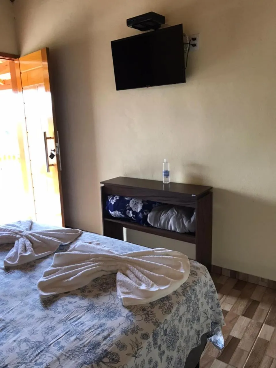 Bed in Pousada Ipê da Serra