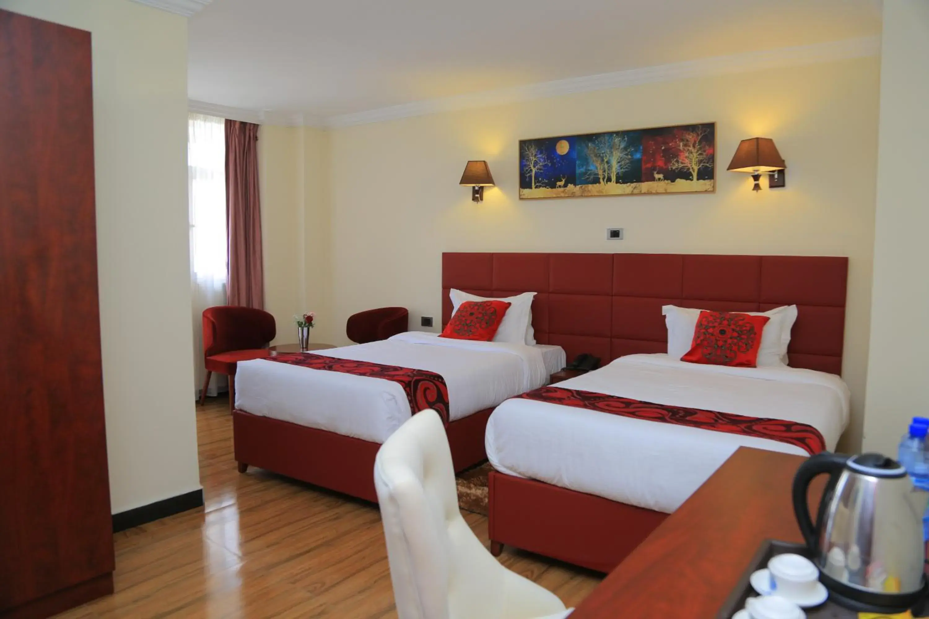 Twin Room in Moonlight Hotel Addis Ababa Twin Room in Moonlight Hotel Addis Ababa