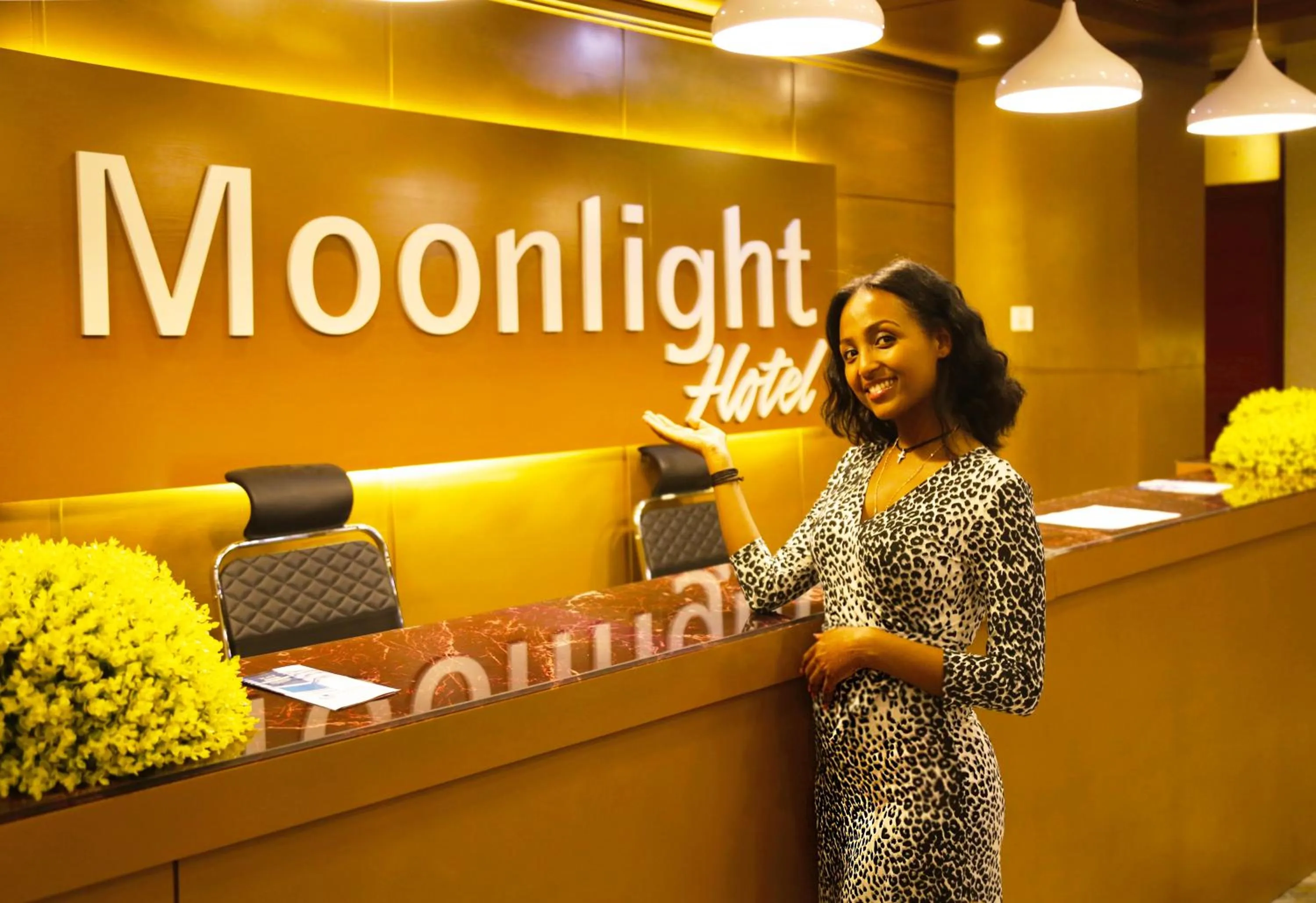 Property logo or sign in Moonlight Hotel Addis Ababa