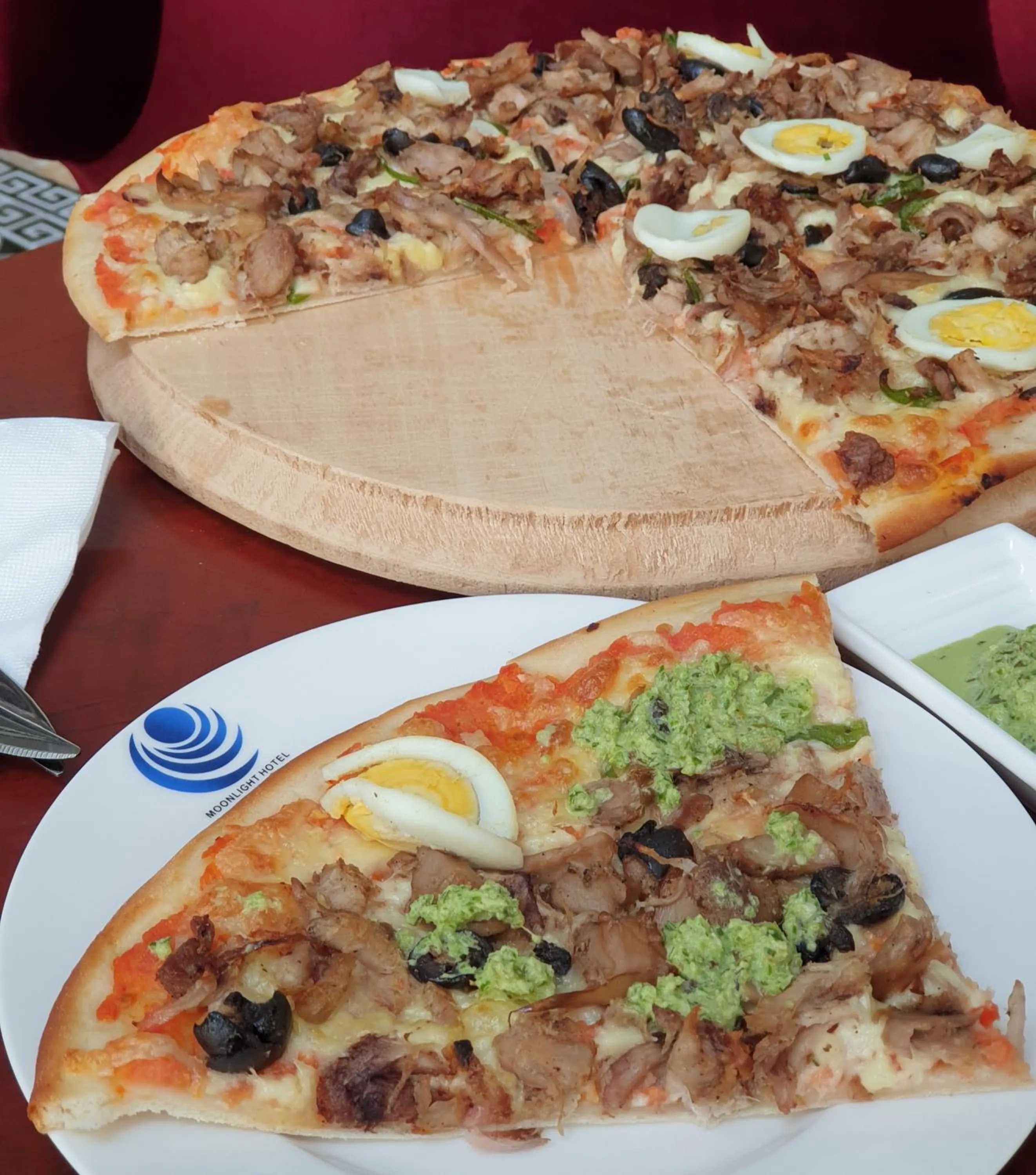 Food and drinks in Moonlight Hotel Addis Ababa