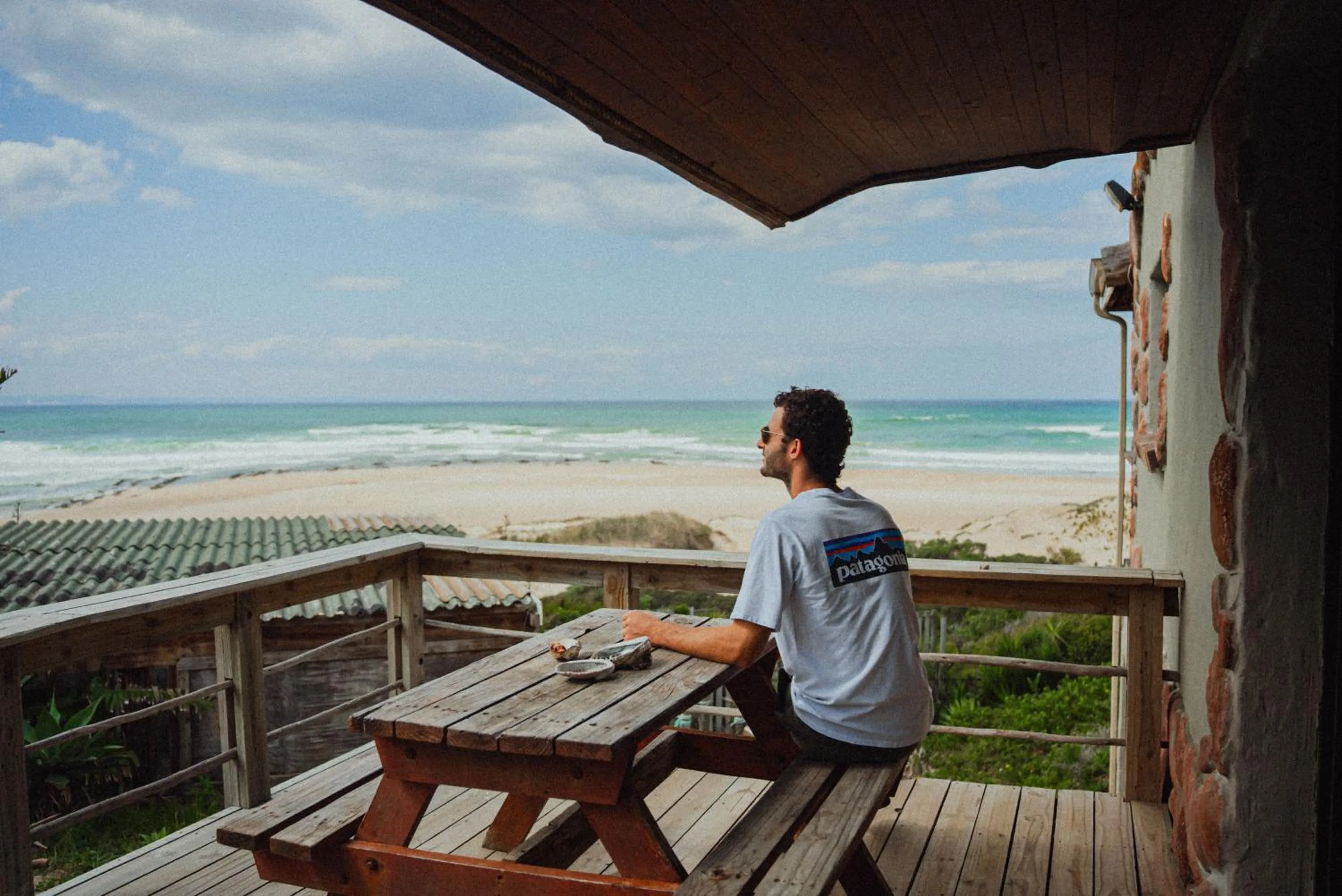 Balcony/Terrace in Island Vibe Backpackers Jeffreys Bay