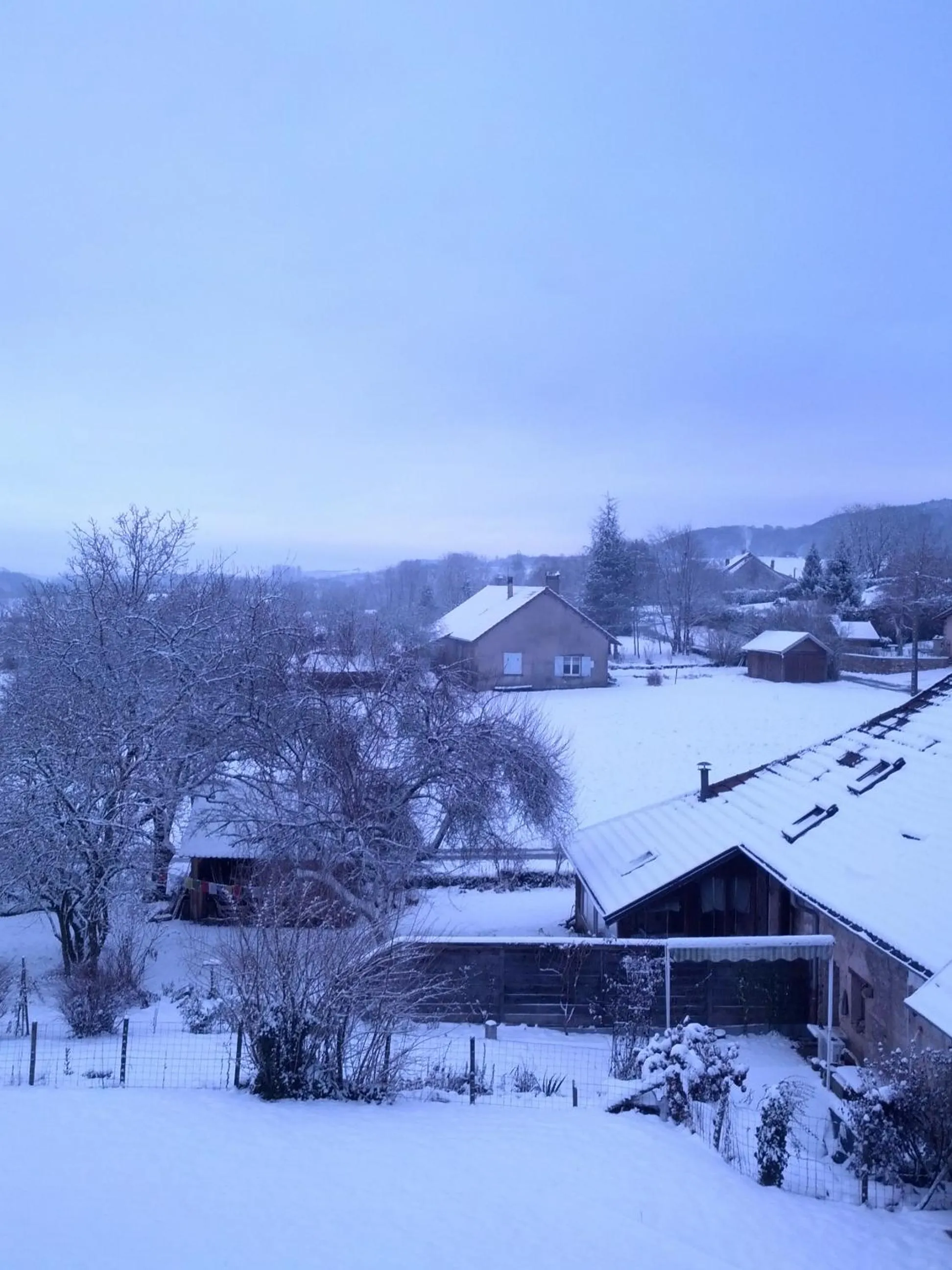 Winter in La Pie qui Chante