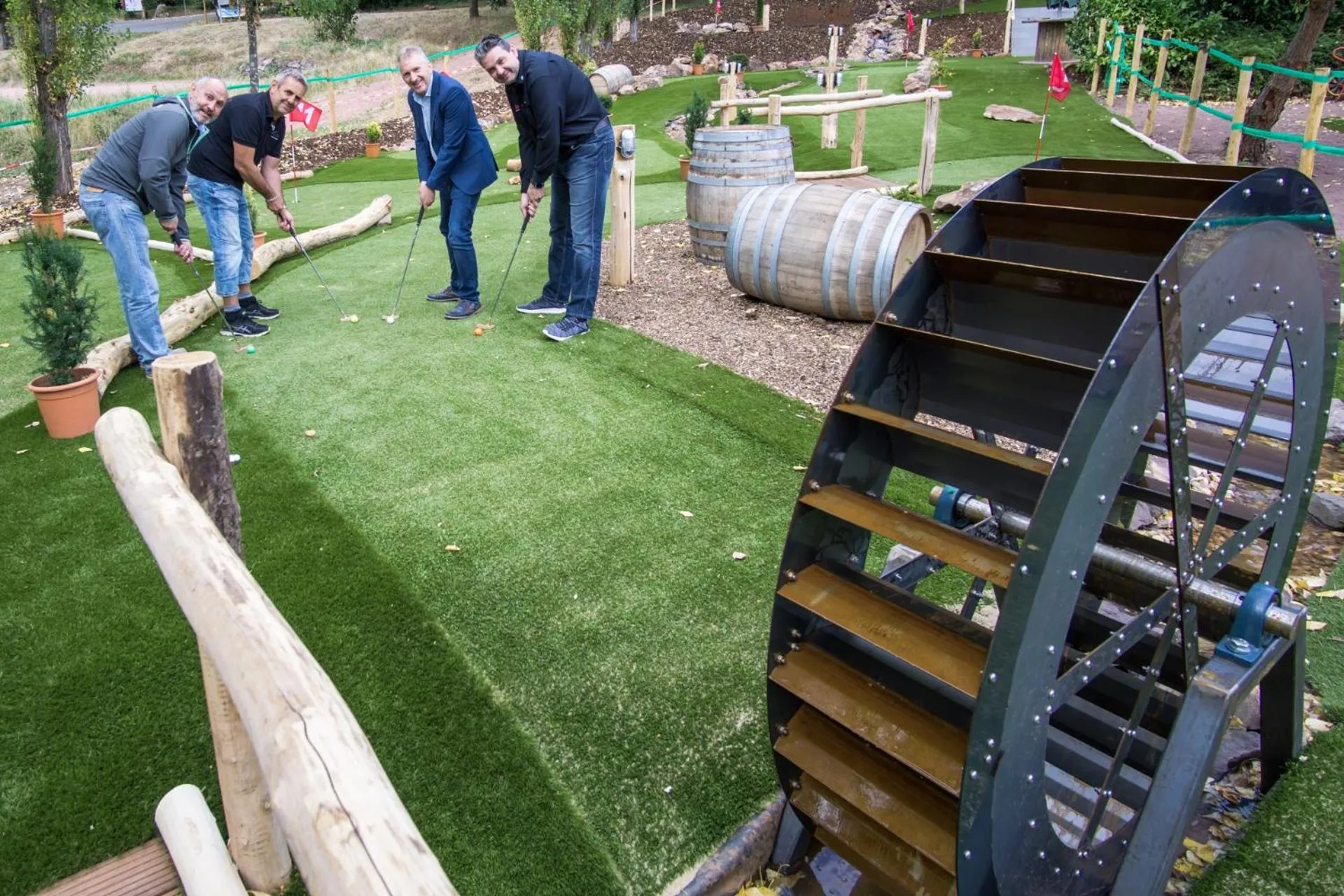 Golfcourse in Hotel Restaurant Litermont