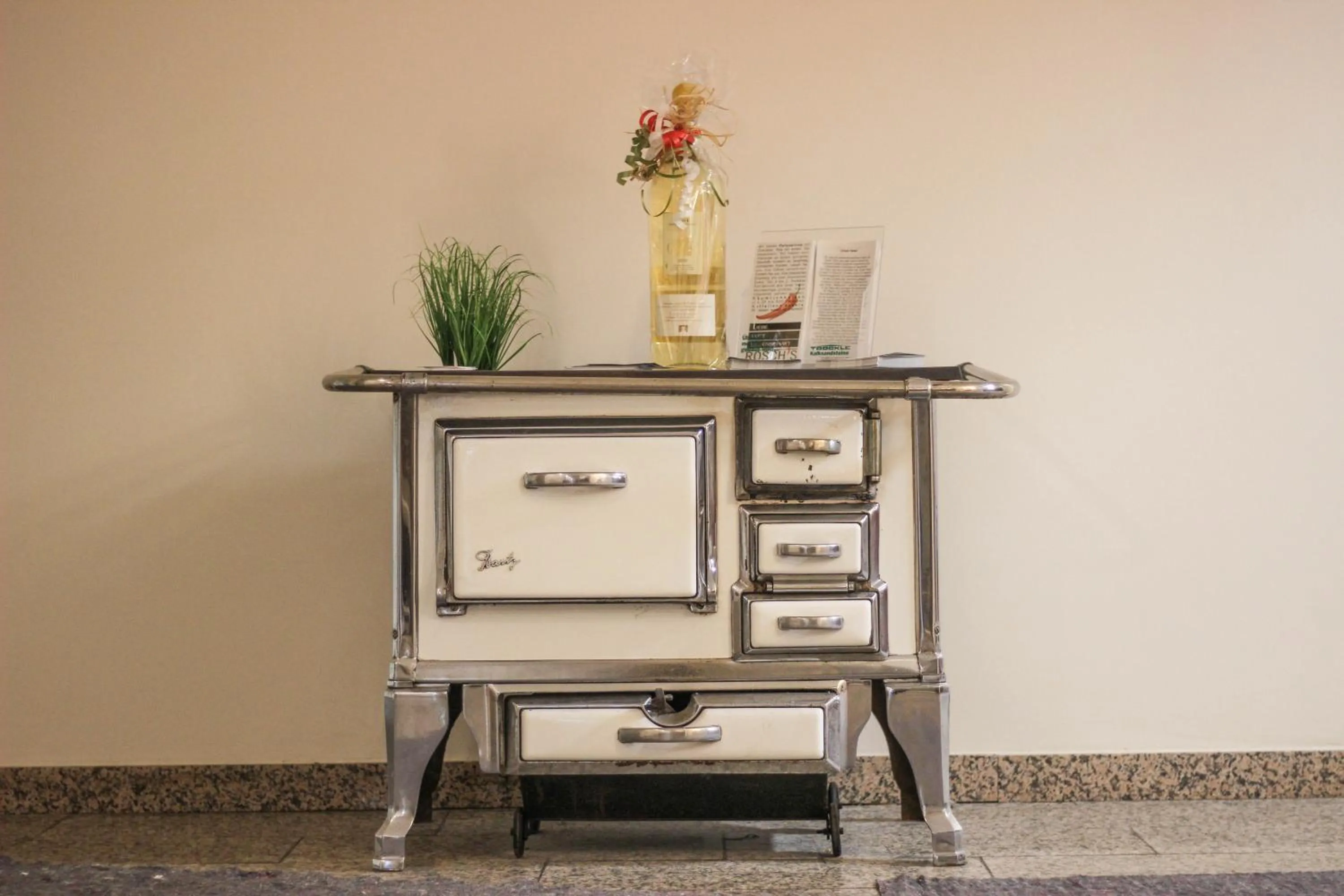 Decorative detail in Hotel Restaurant Litermont