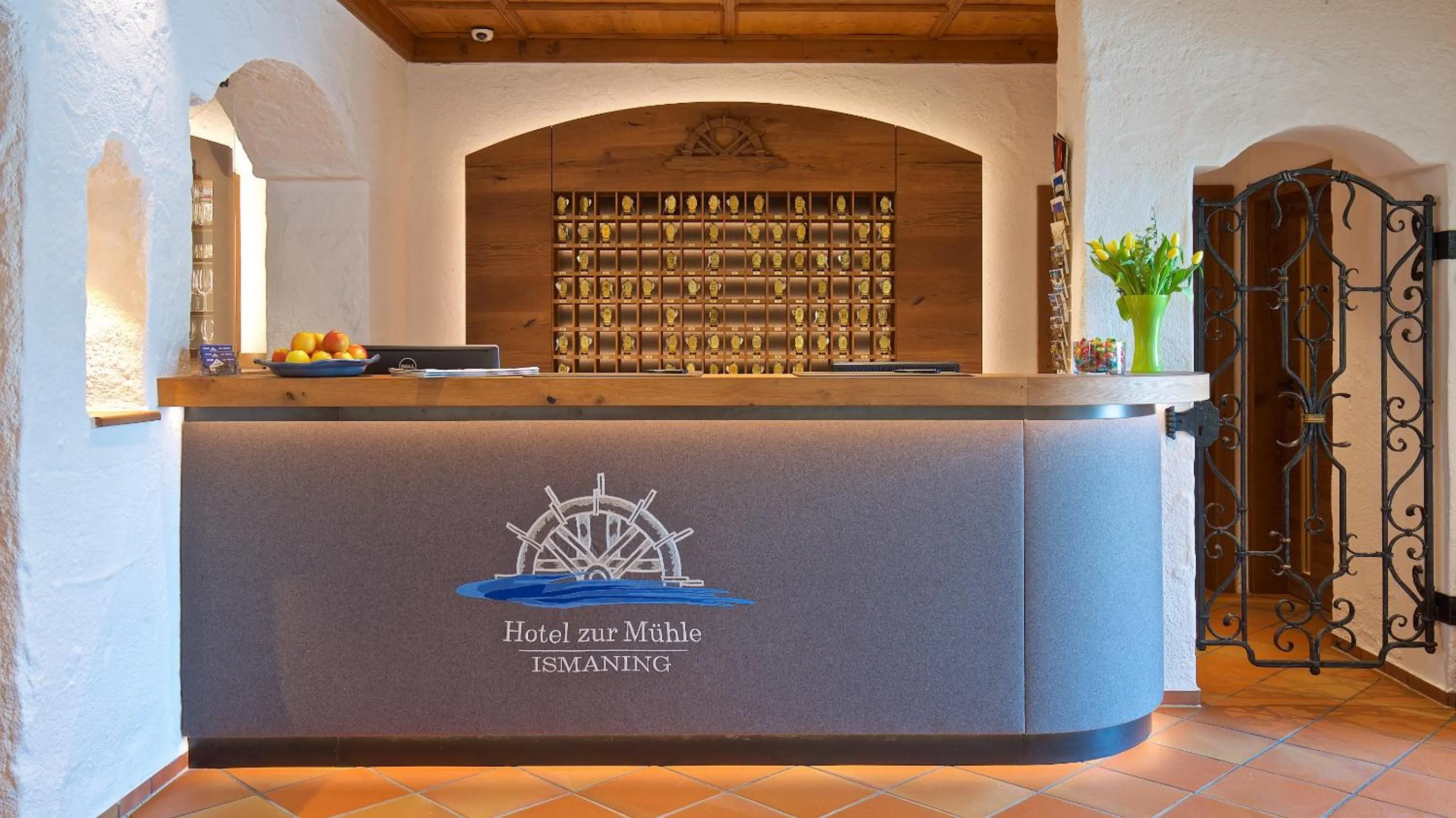 Lobby or reception in Hotel zur Mühle