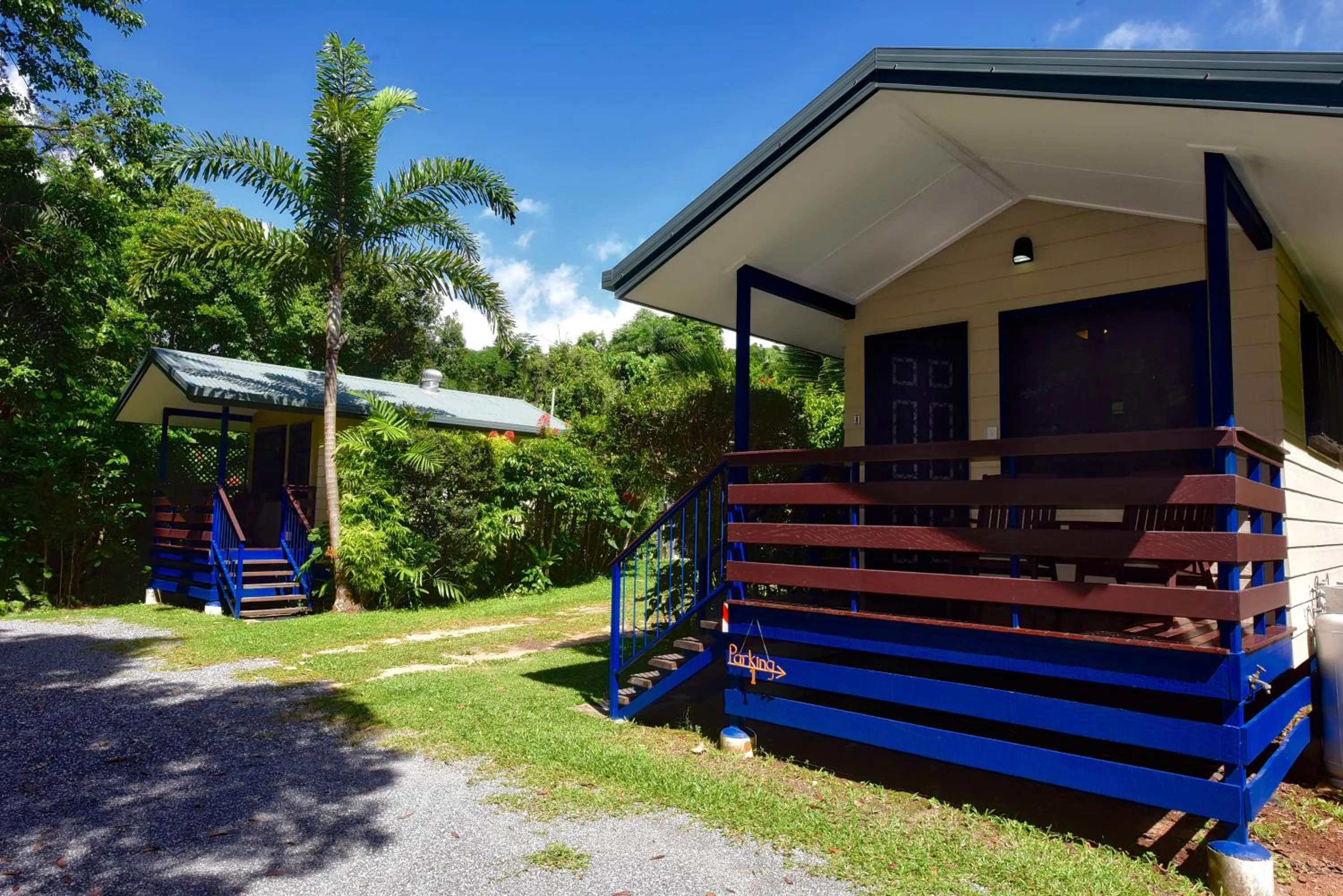 Facade/entrance in Thornton Beach Bungalows Daintree
