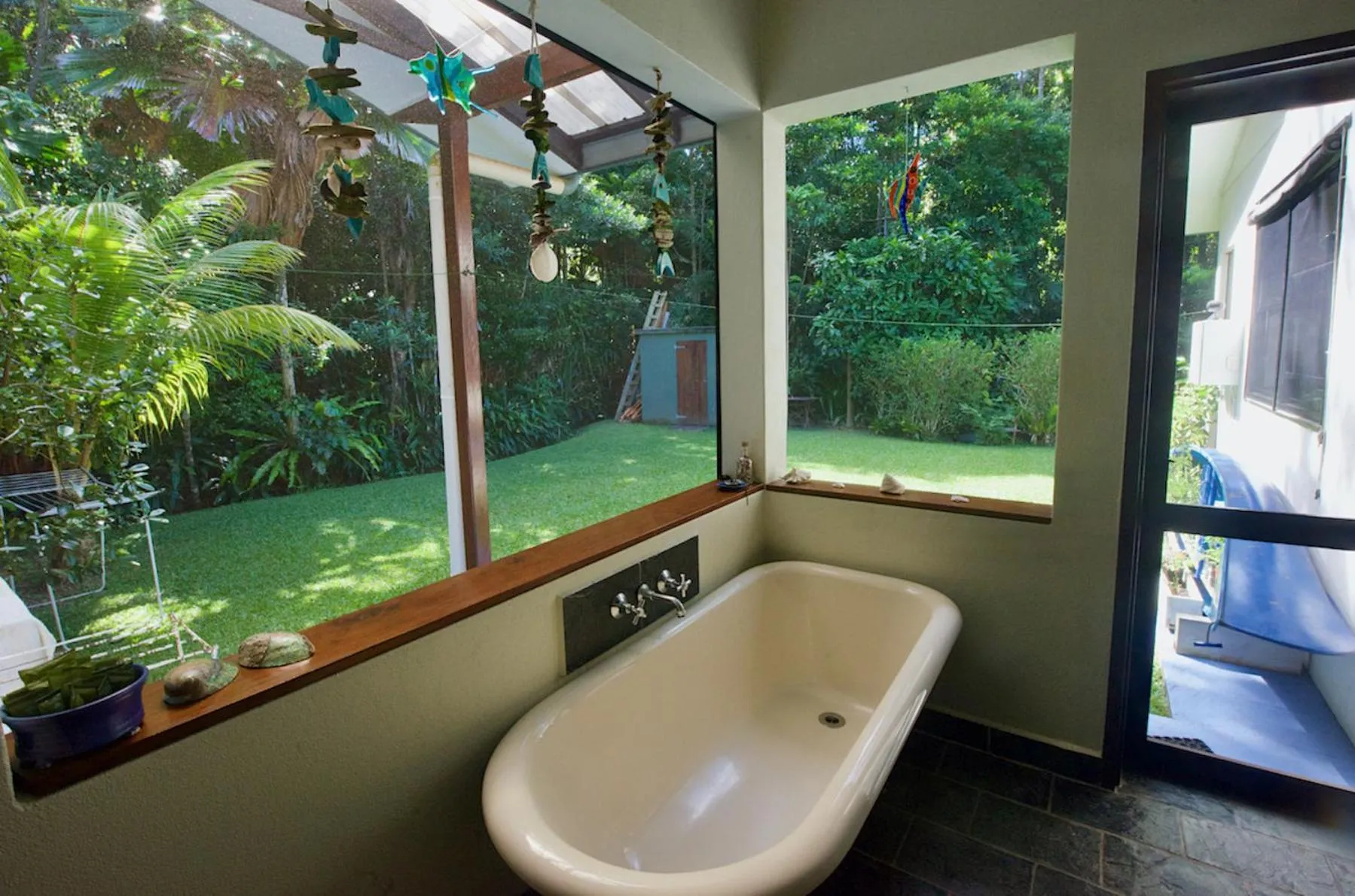 Bathroom in Thornton Beach Bungalows Daintree