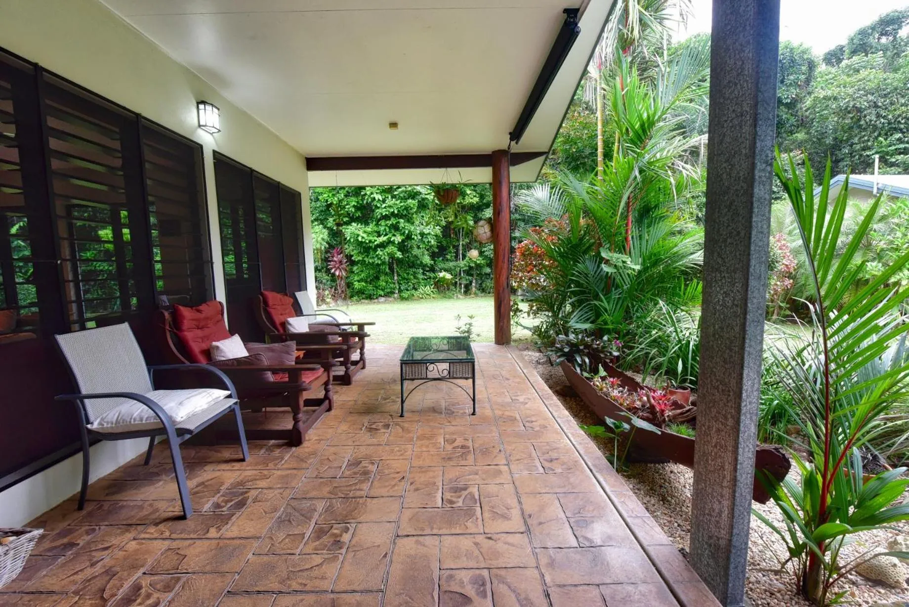 Balcony/Terrace in Thornton Beach Bungalows Daintree