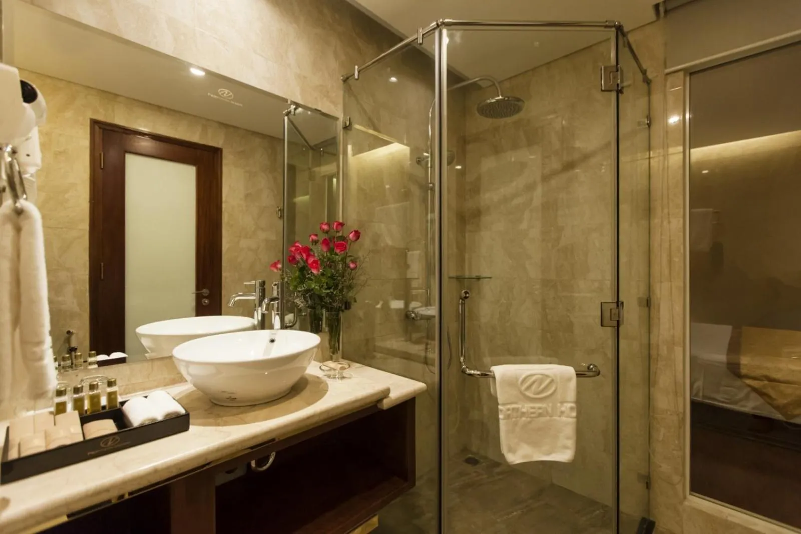 Shower in Stay Hotel