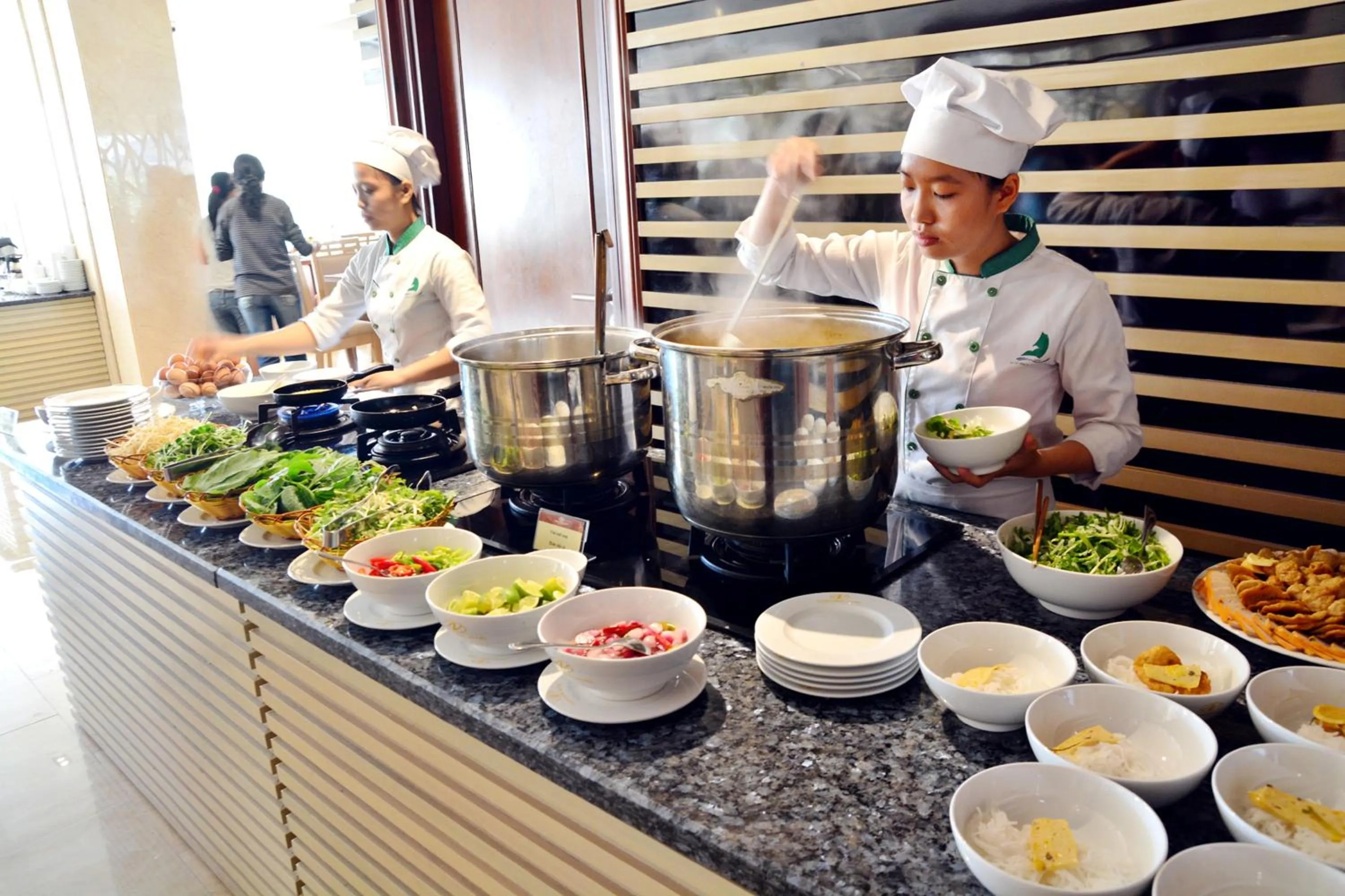 Buffet breakfast in Stay Hotel