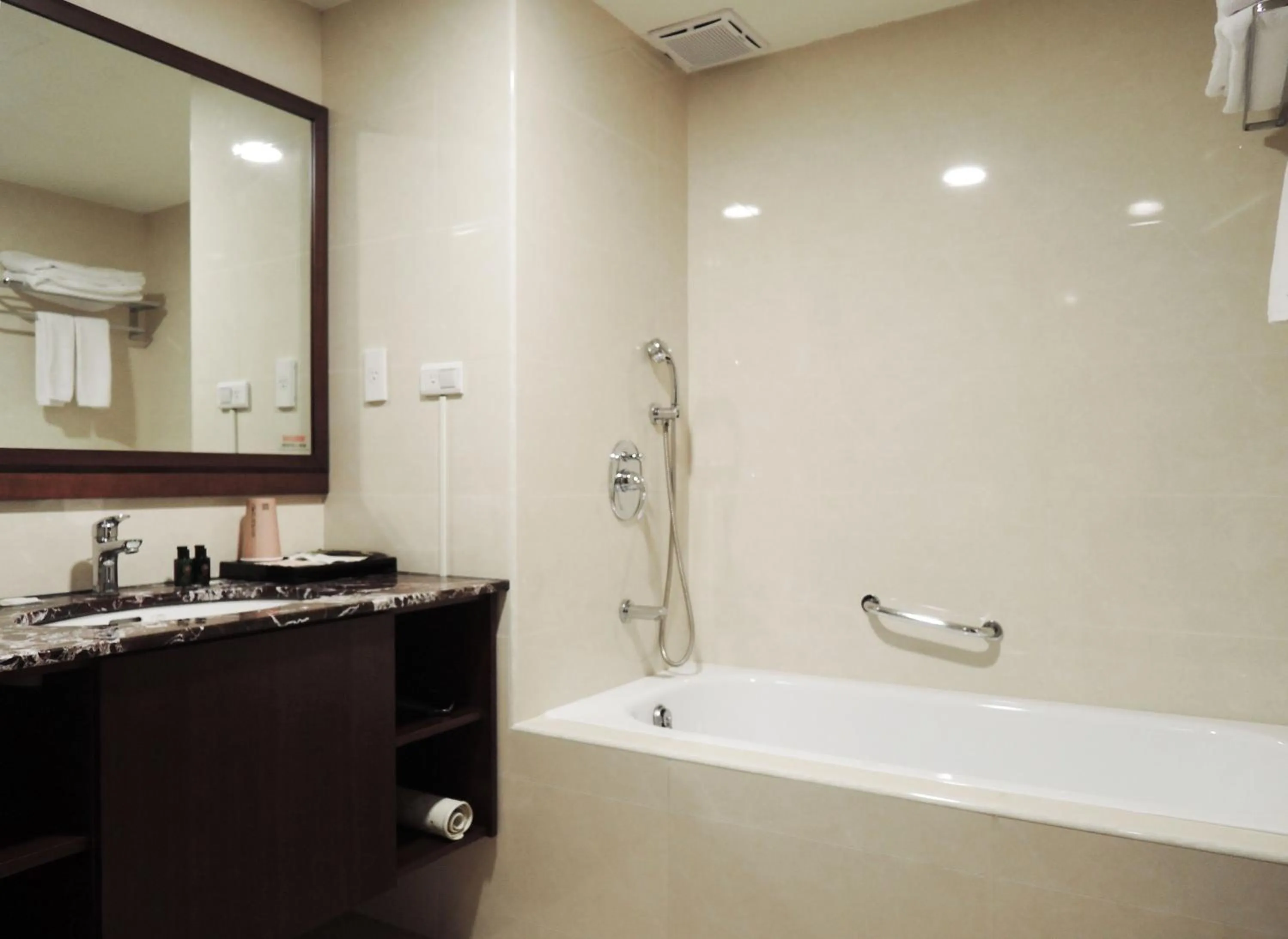 Bathroom in CHECK inn Taipei Neihu