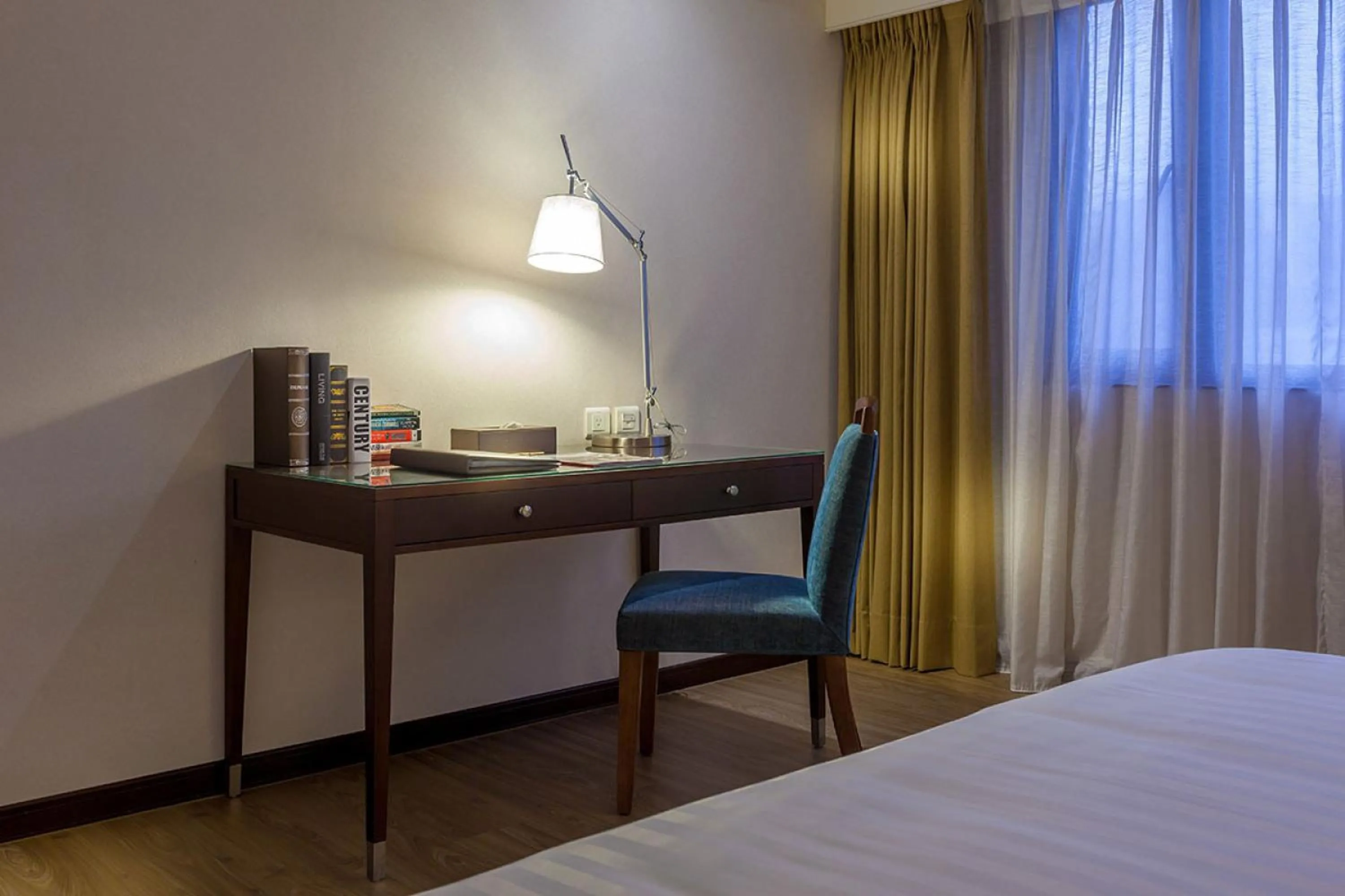 On site, Bed in CHECK inn Taipei Neihu