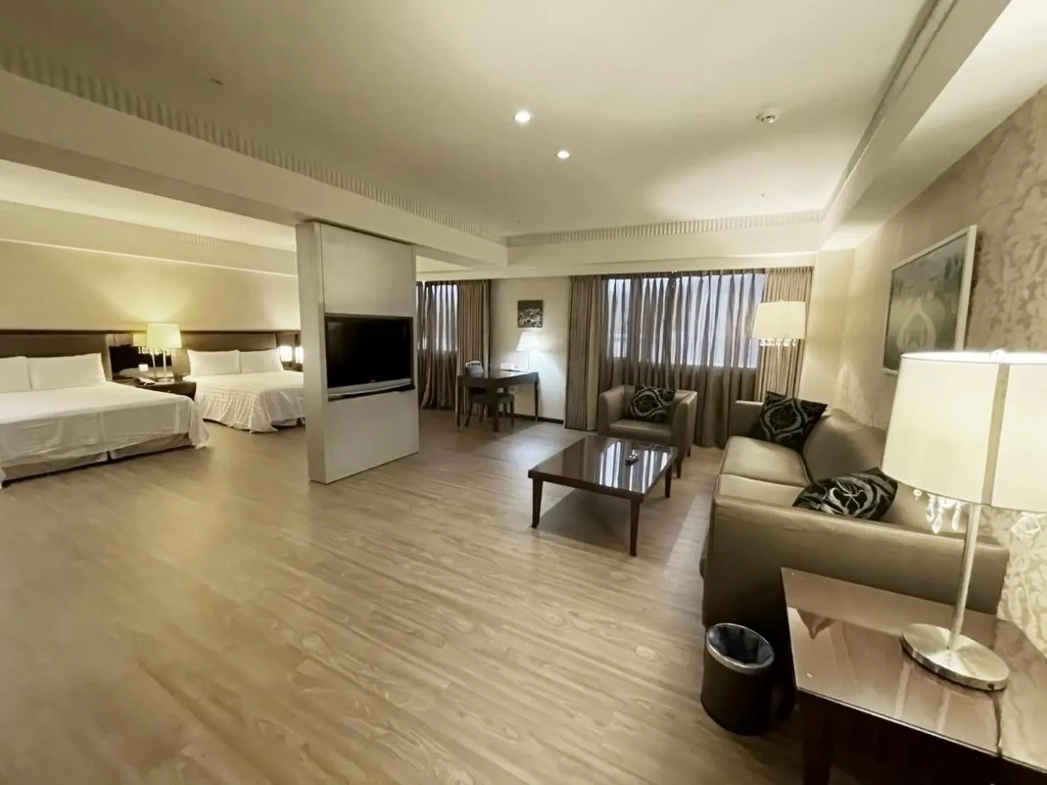 Bed in CHECK inn Taipei Neihu