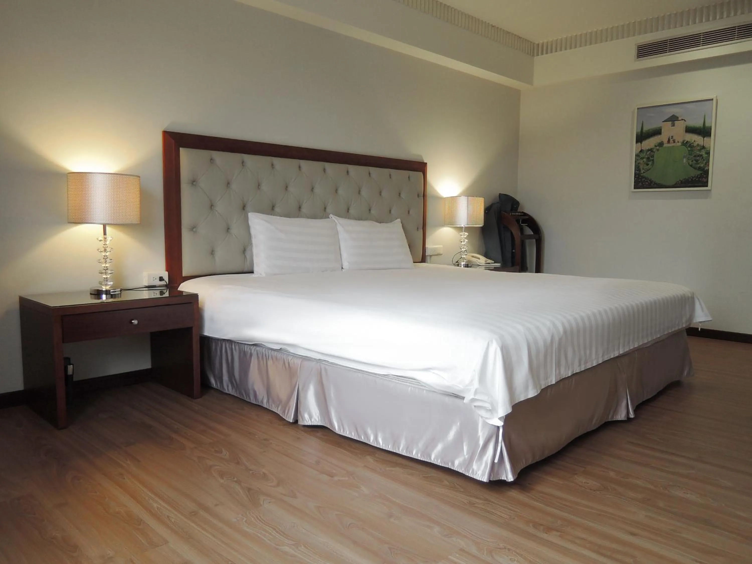 Bed in CHECK inn Taipei Neihu