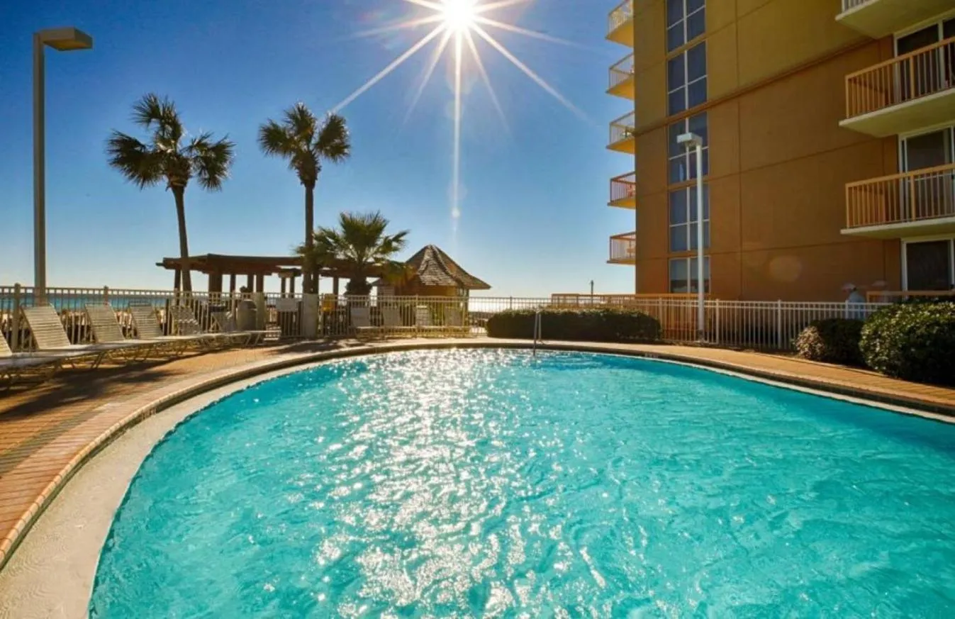 Swimming pool in Just Updated - Beachfront Ocean view, 19th Floor