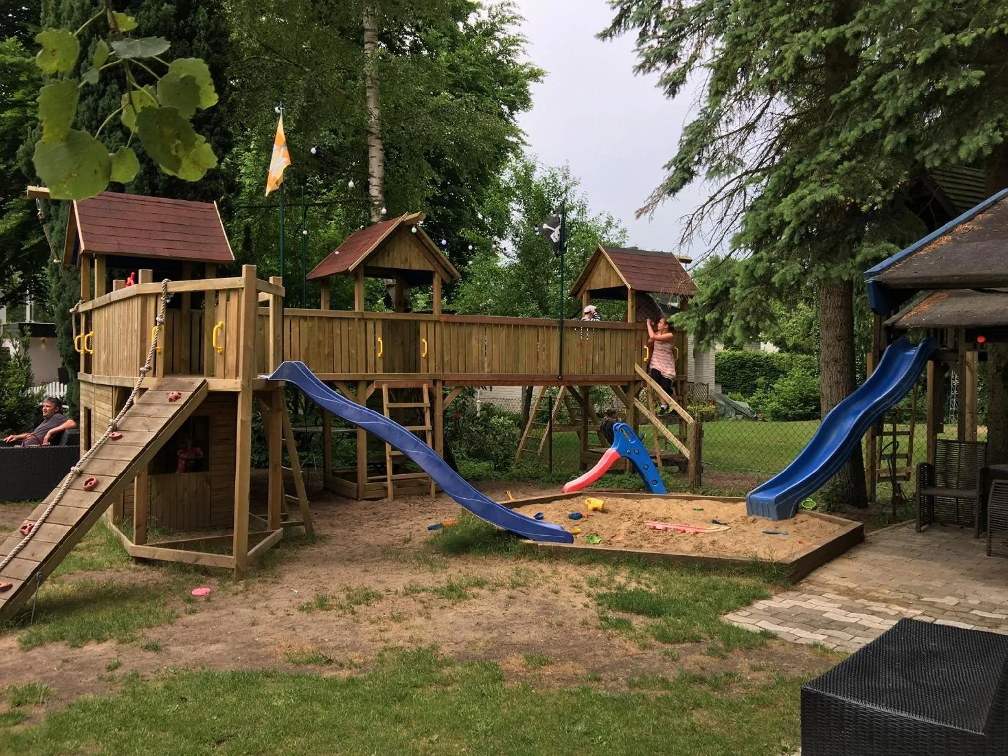 Children play ground in Hotel zur Heideblüte