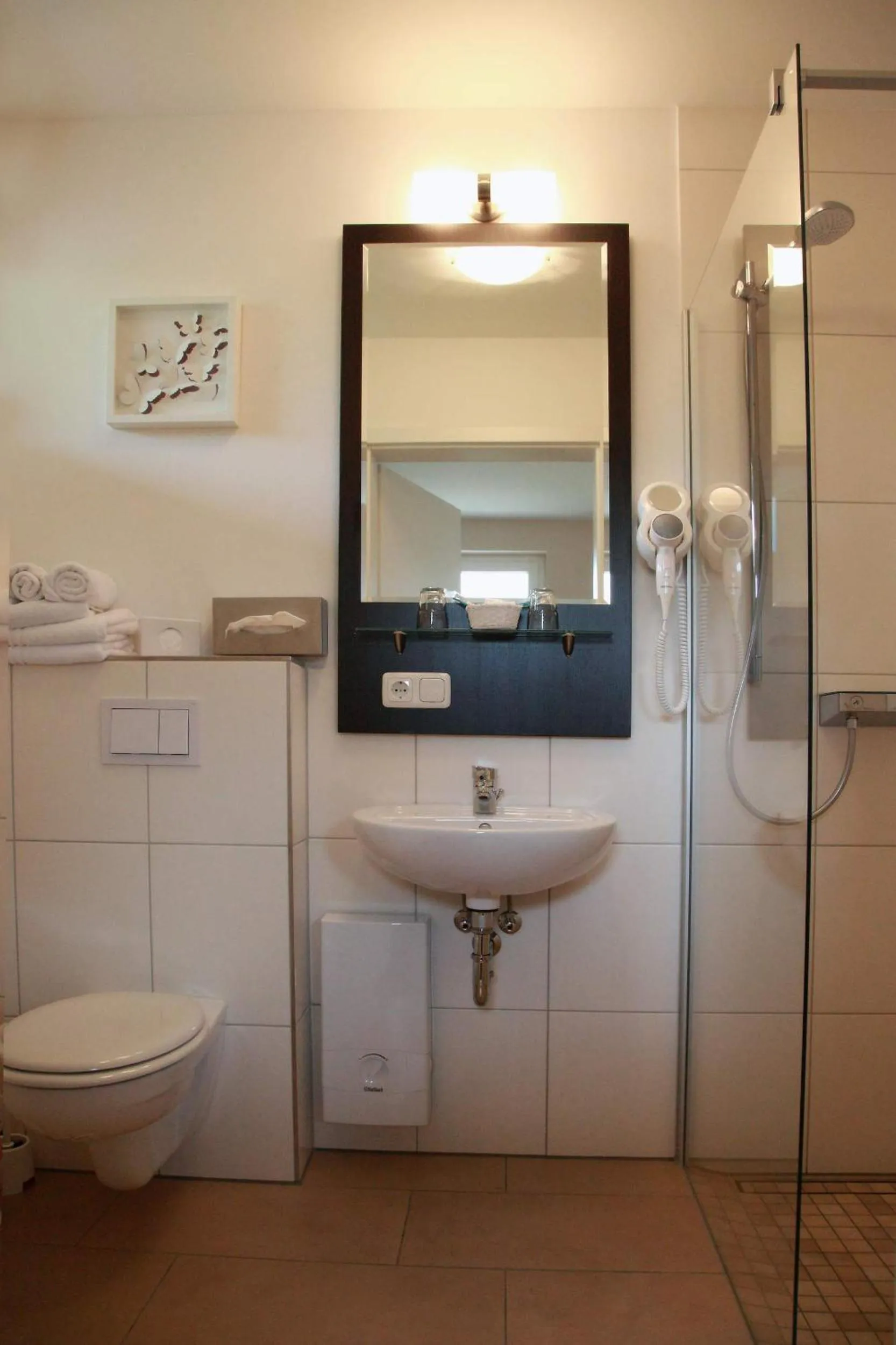 Bathroom in Hotel zur Heideblüte