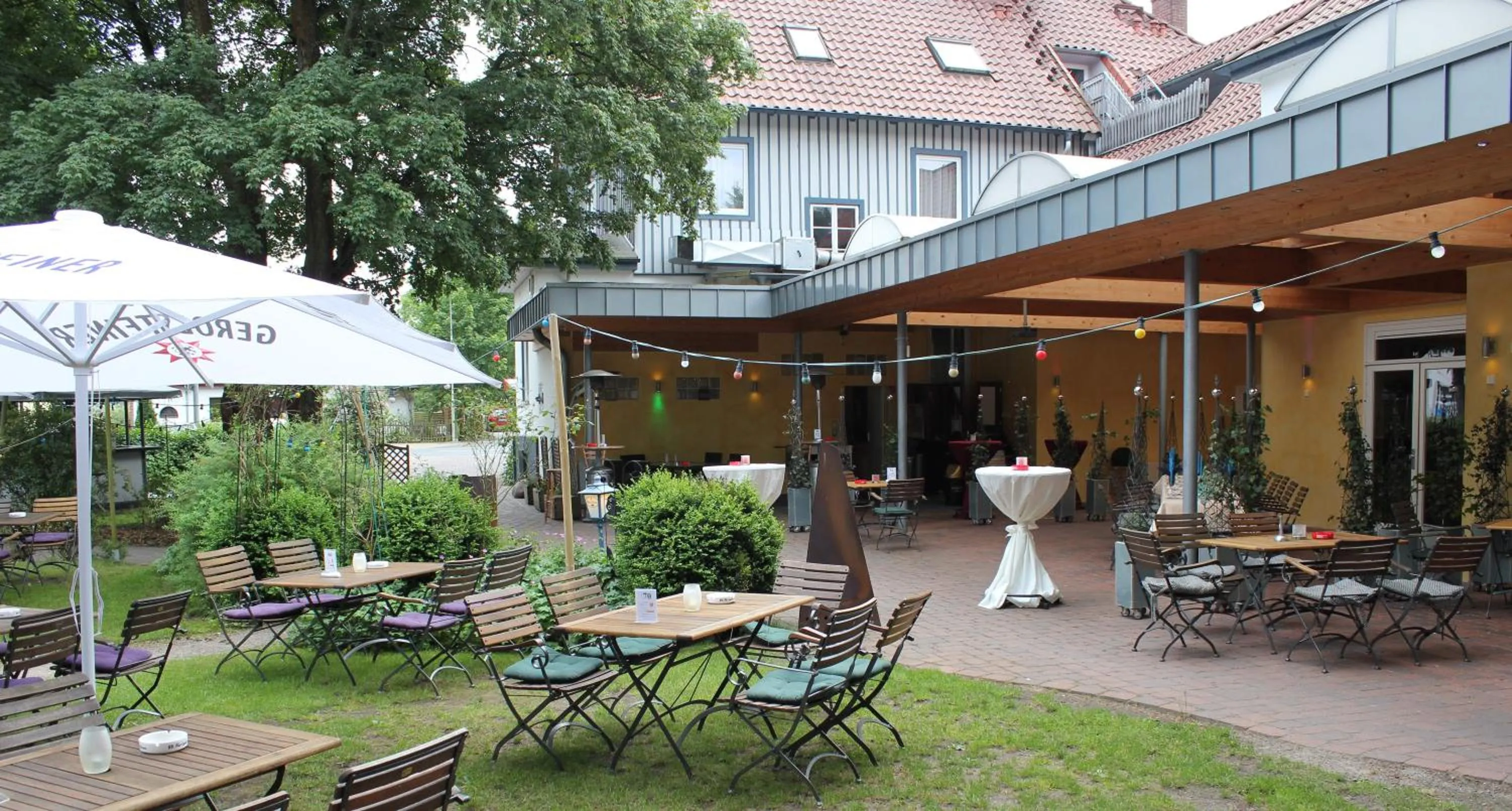 Patio in Hotel zur Heideblüte