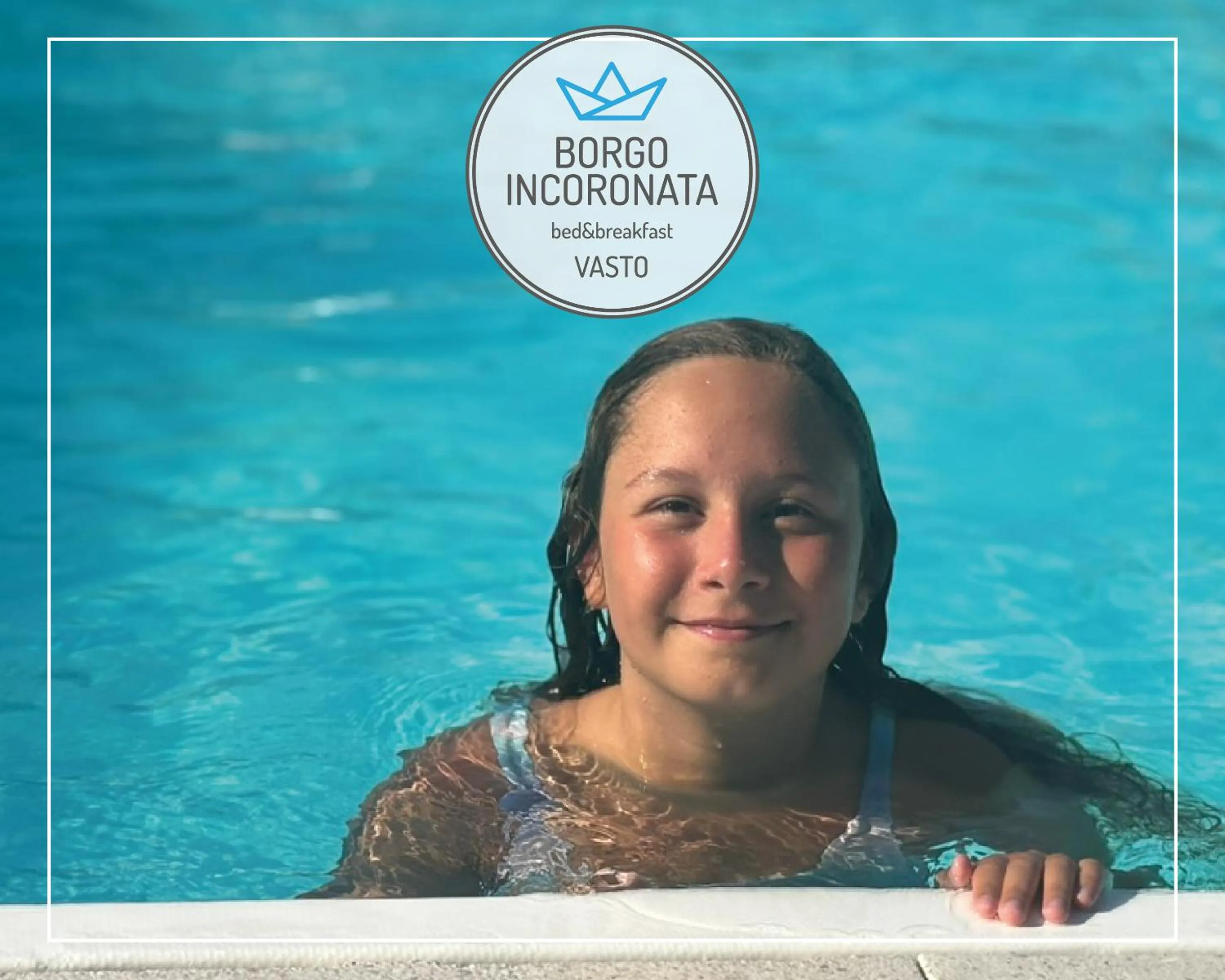 Swimming pool in Borgo Incoronata B&B