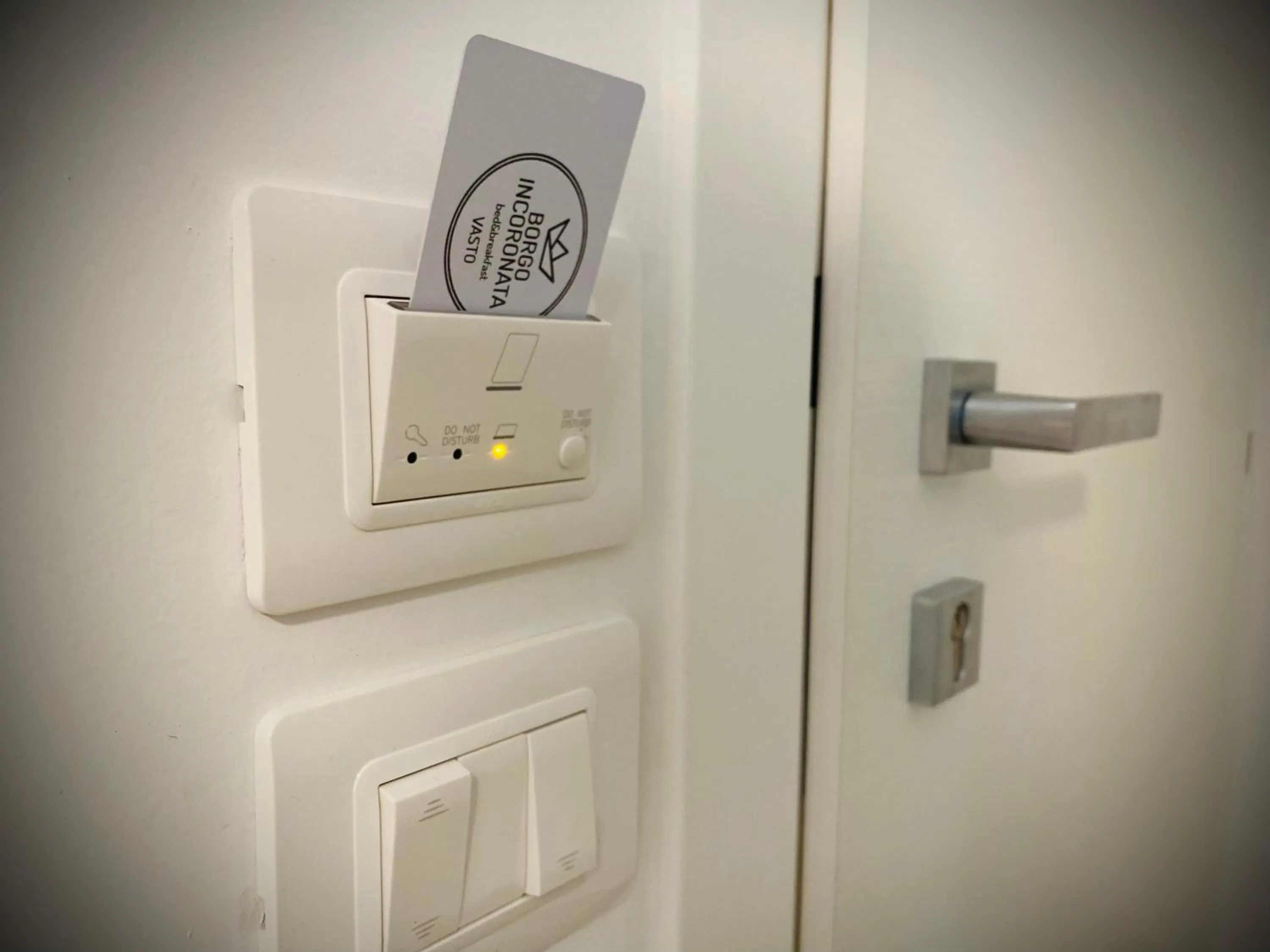 Decorative detail in Borgo Incoronata B&B